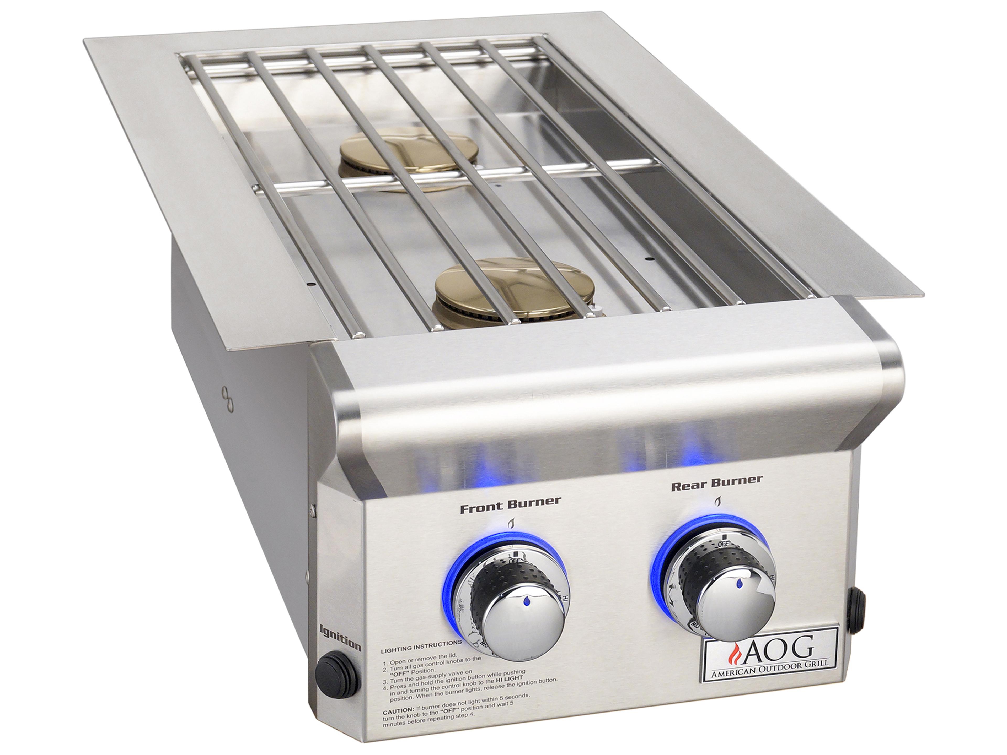 AOG Grill L-Series Drop-In Natural Gas Double Side Burner