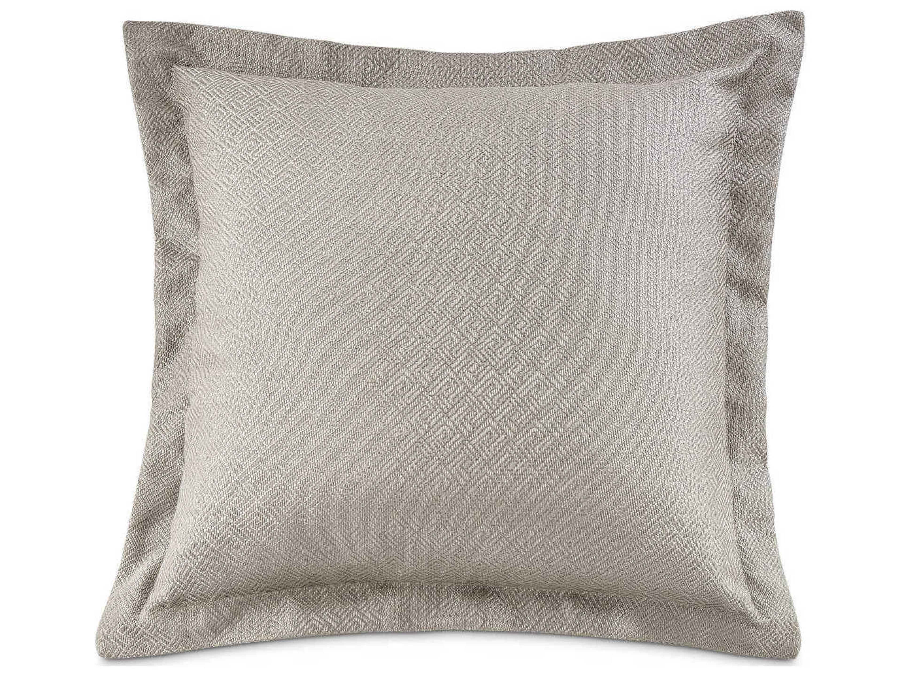 Michael Amini Port Orleans 26" x 26" Grey Euro Sham