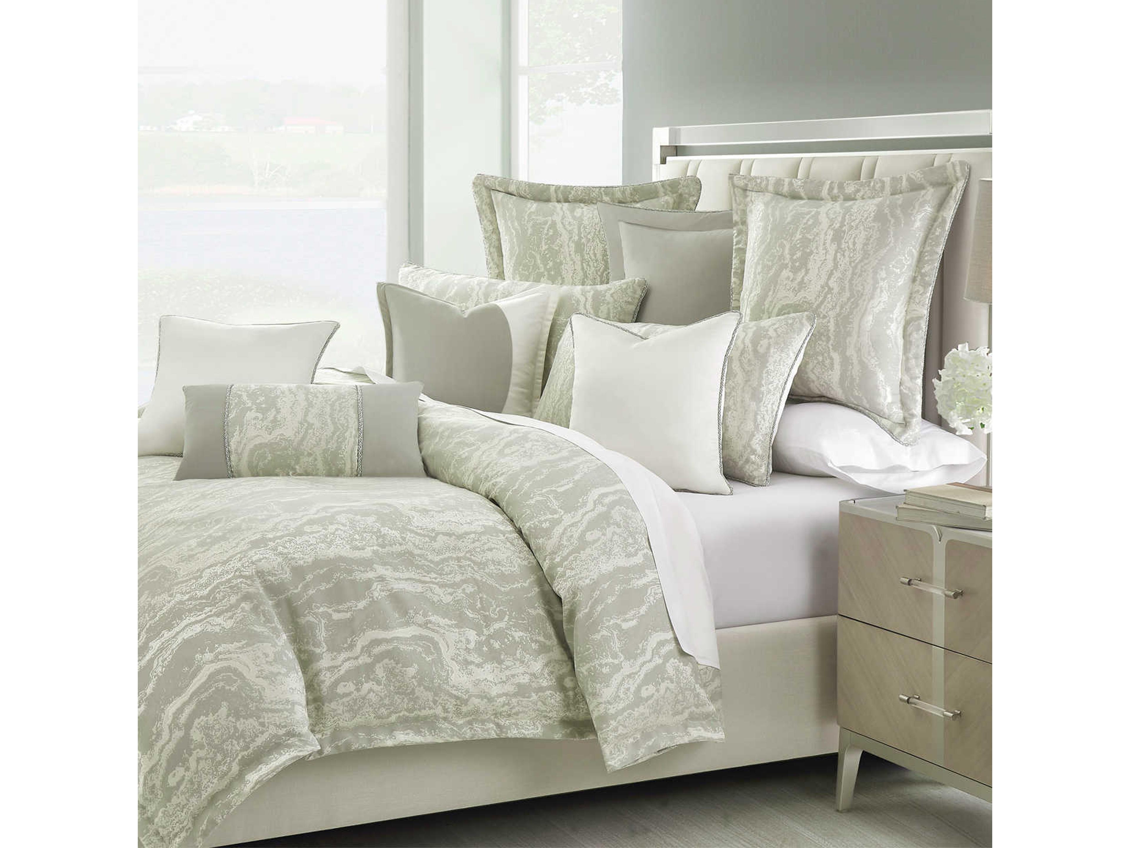Michael Amini Bedding Marvel Mist Duvet Set