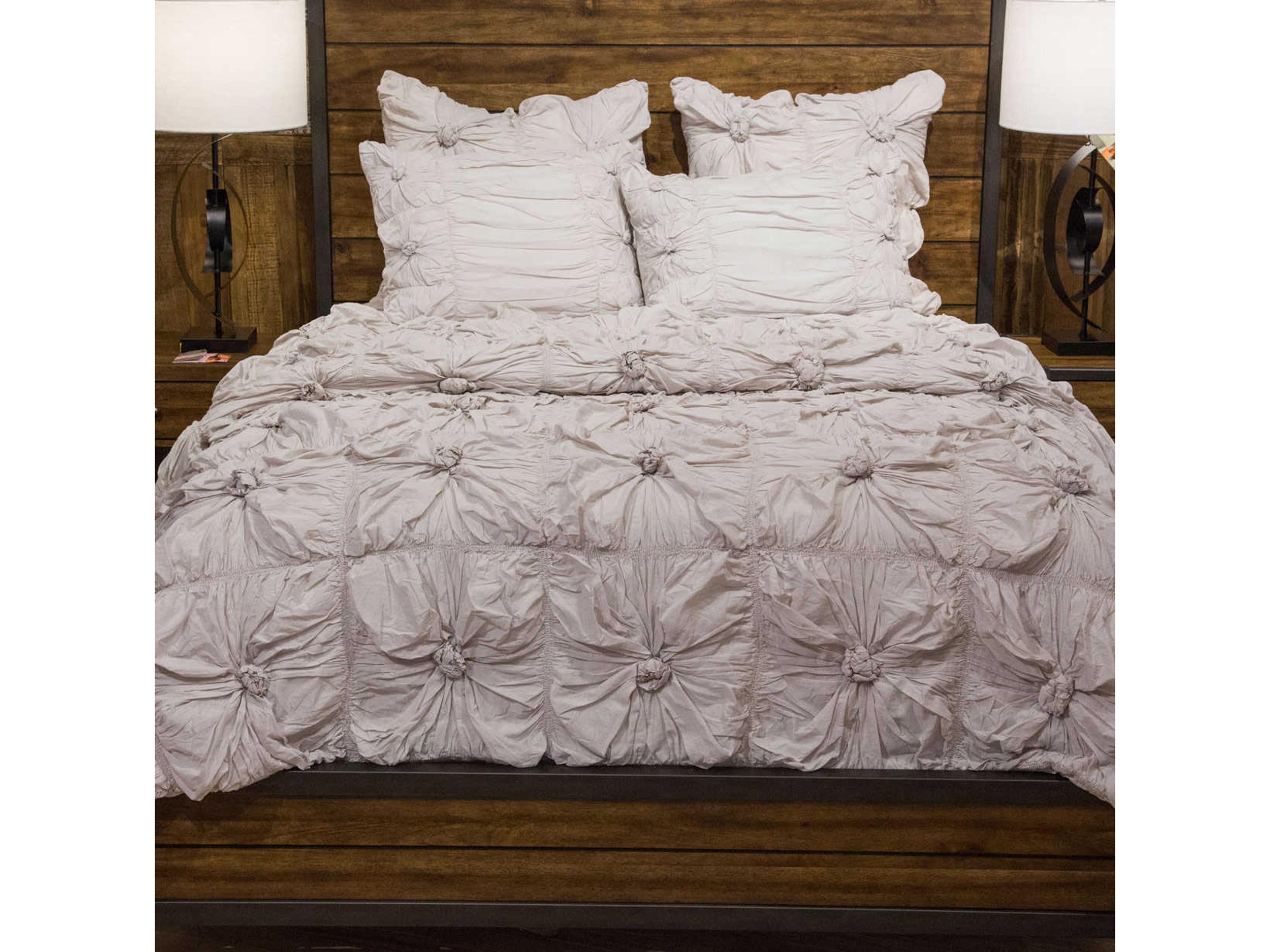 Michael Amini Savanna Stone Five-Piece Queen Comforter Set