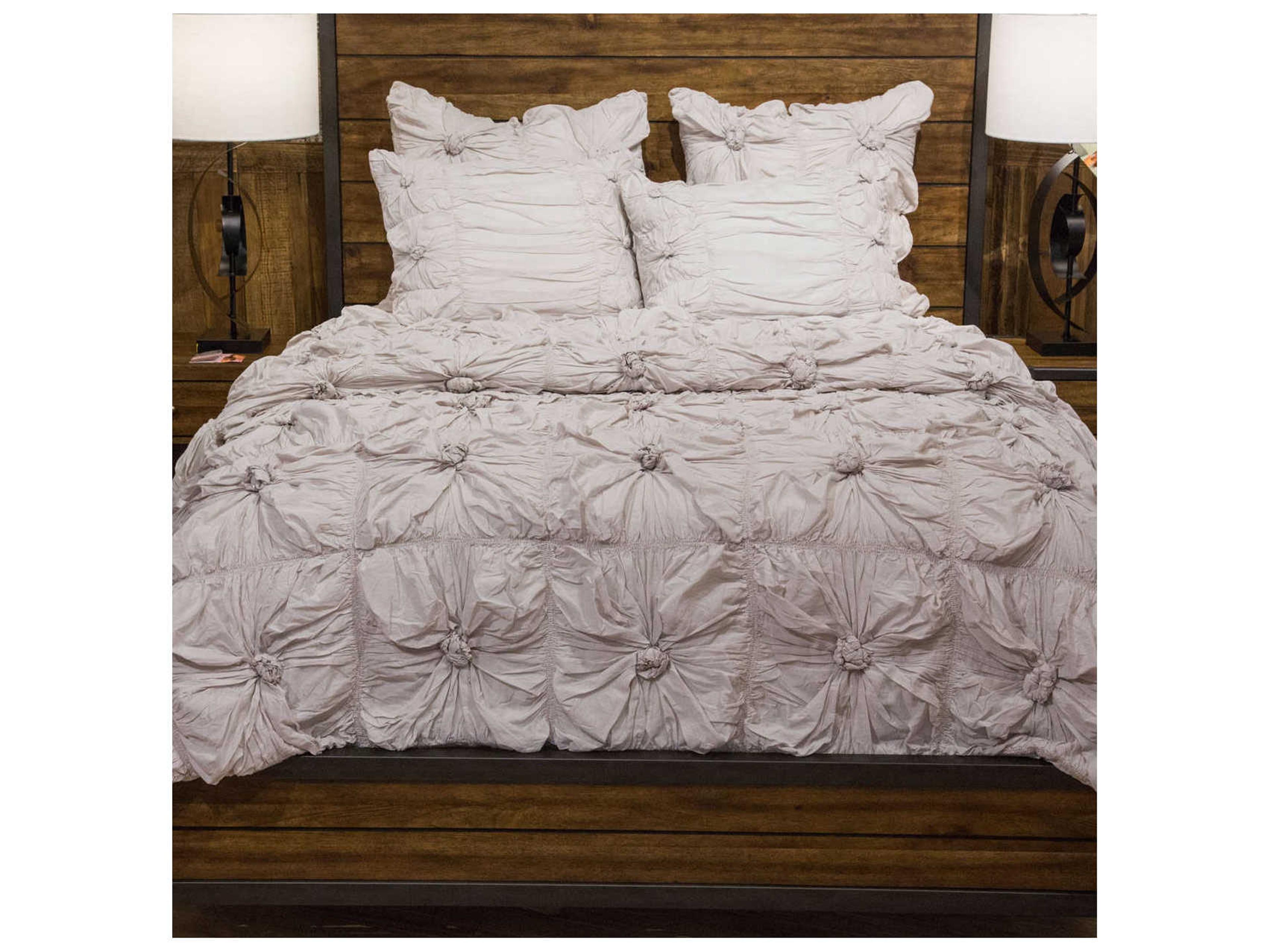 Michael Amini Savanna Stone Two-Piece Twin Comforter Set