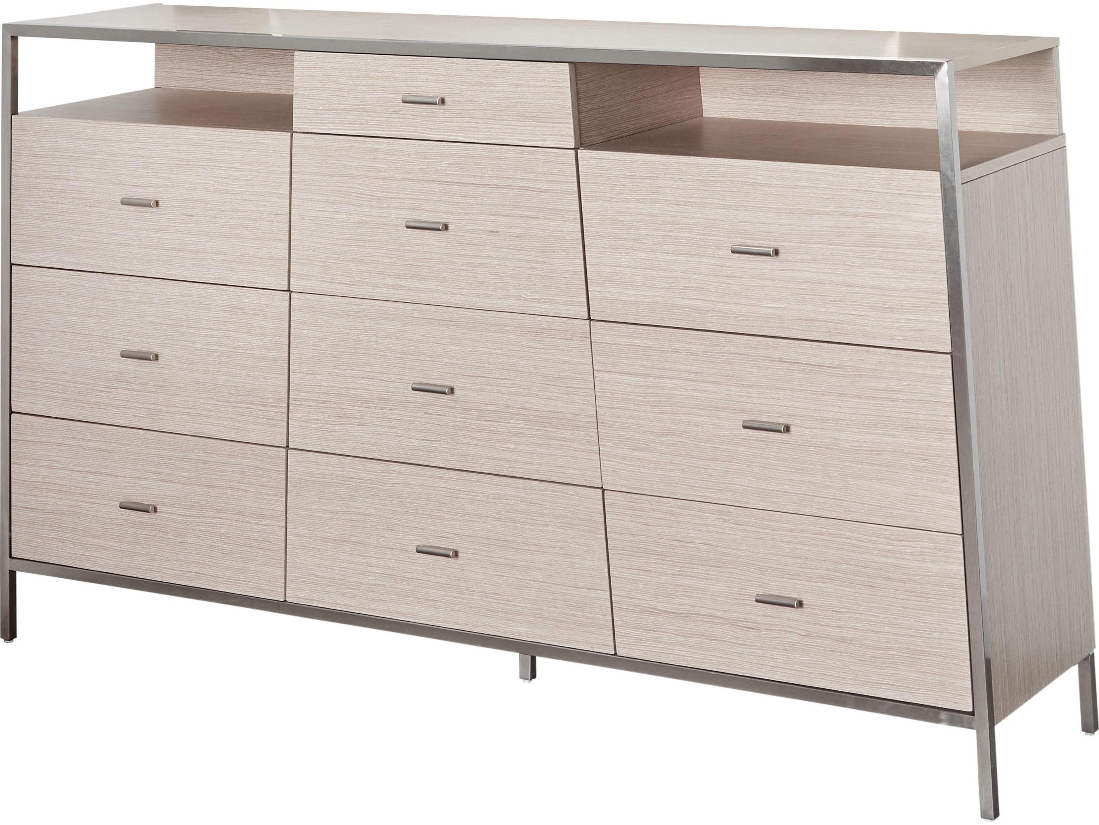 Michael Amini Silverlake Village Oak Wood Dresser