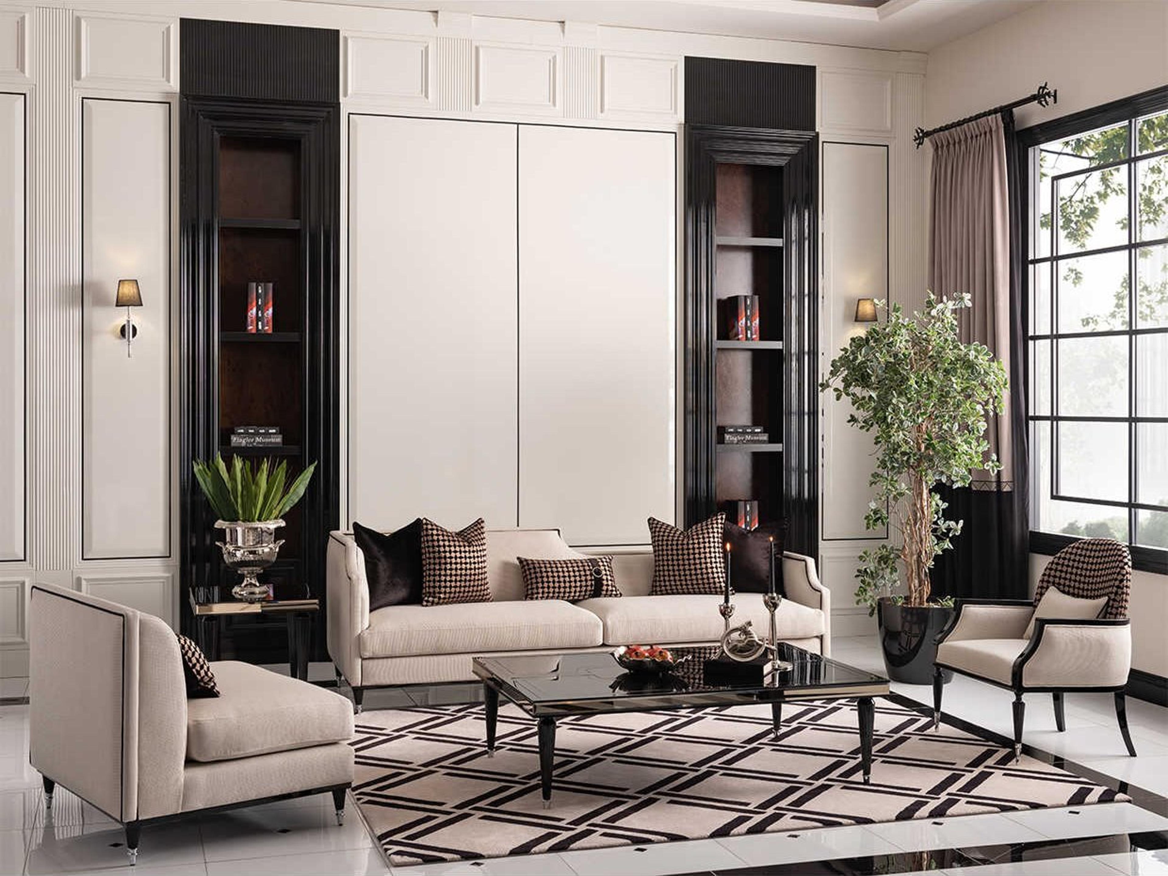 Michael Amini La Francaise Sofa Set