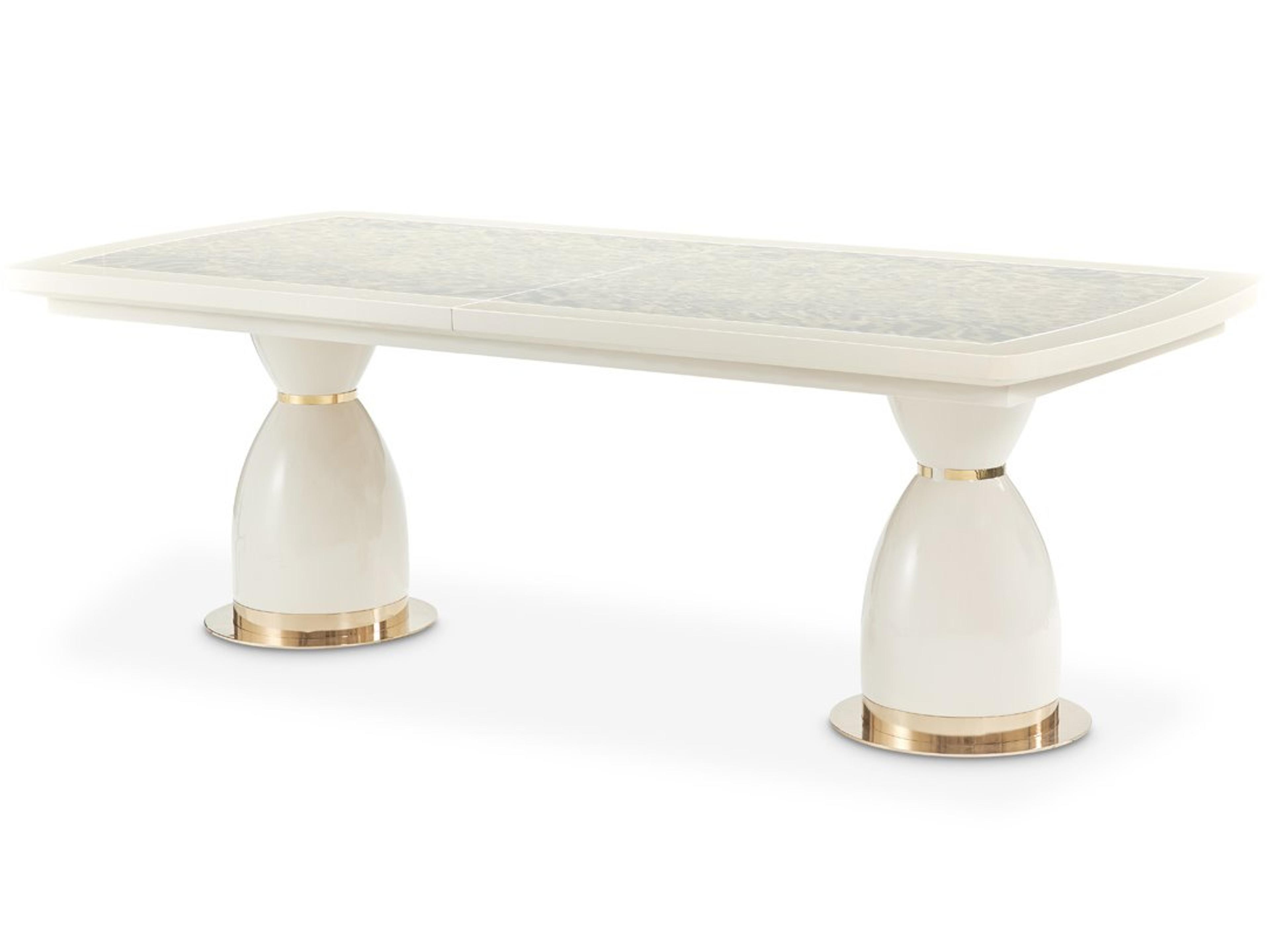 Michael Amini Lisbon Rectangular Dining Table
