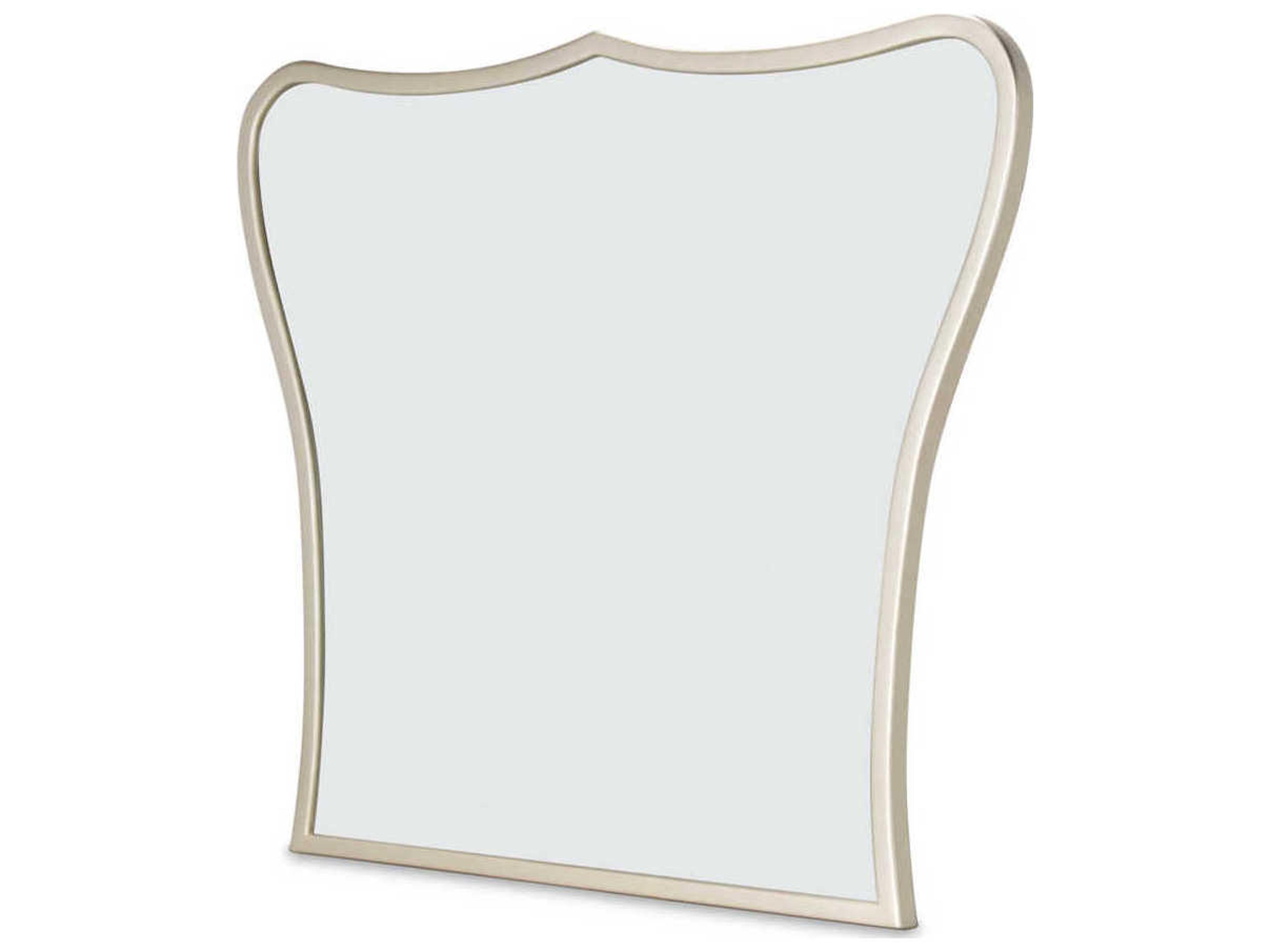 Michael Amini London Place Creamy Pearl Dresser Mirror