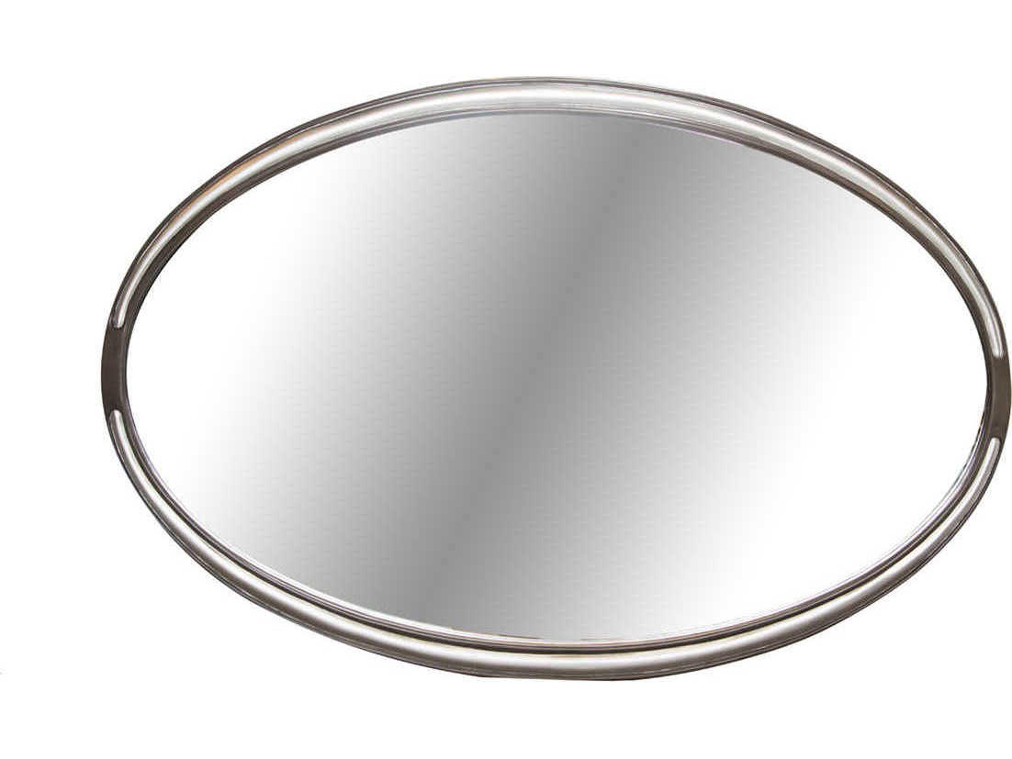 Michael Amini Roxbury Park Oval Slate Wall Mirror