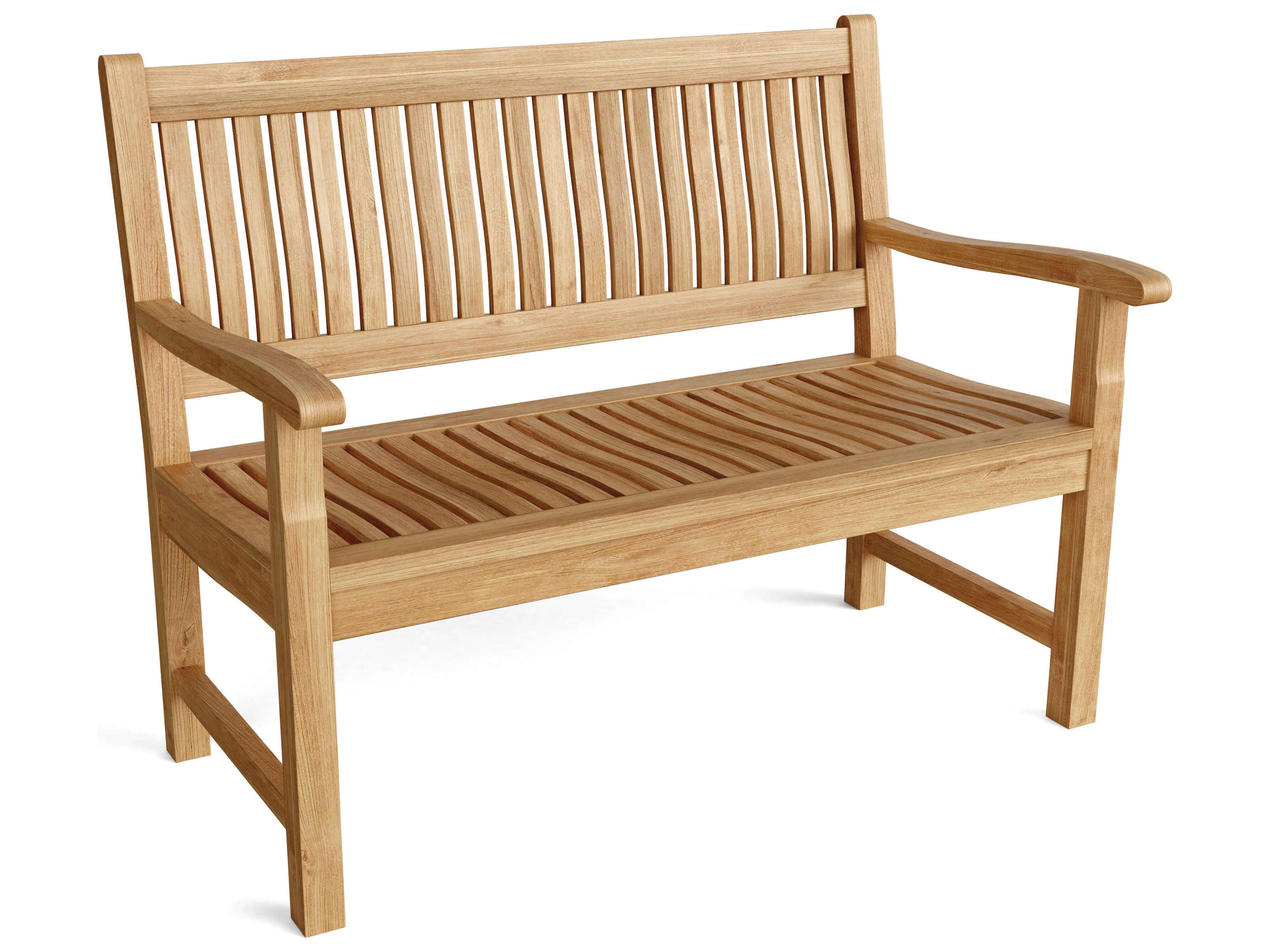 Anderson Teak Del-Amo 2-Seater Outdoor Patio Bench