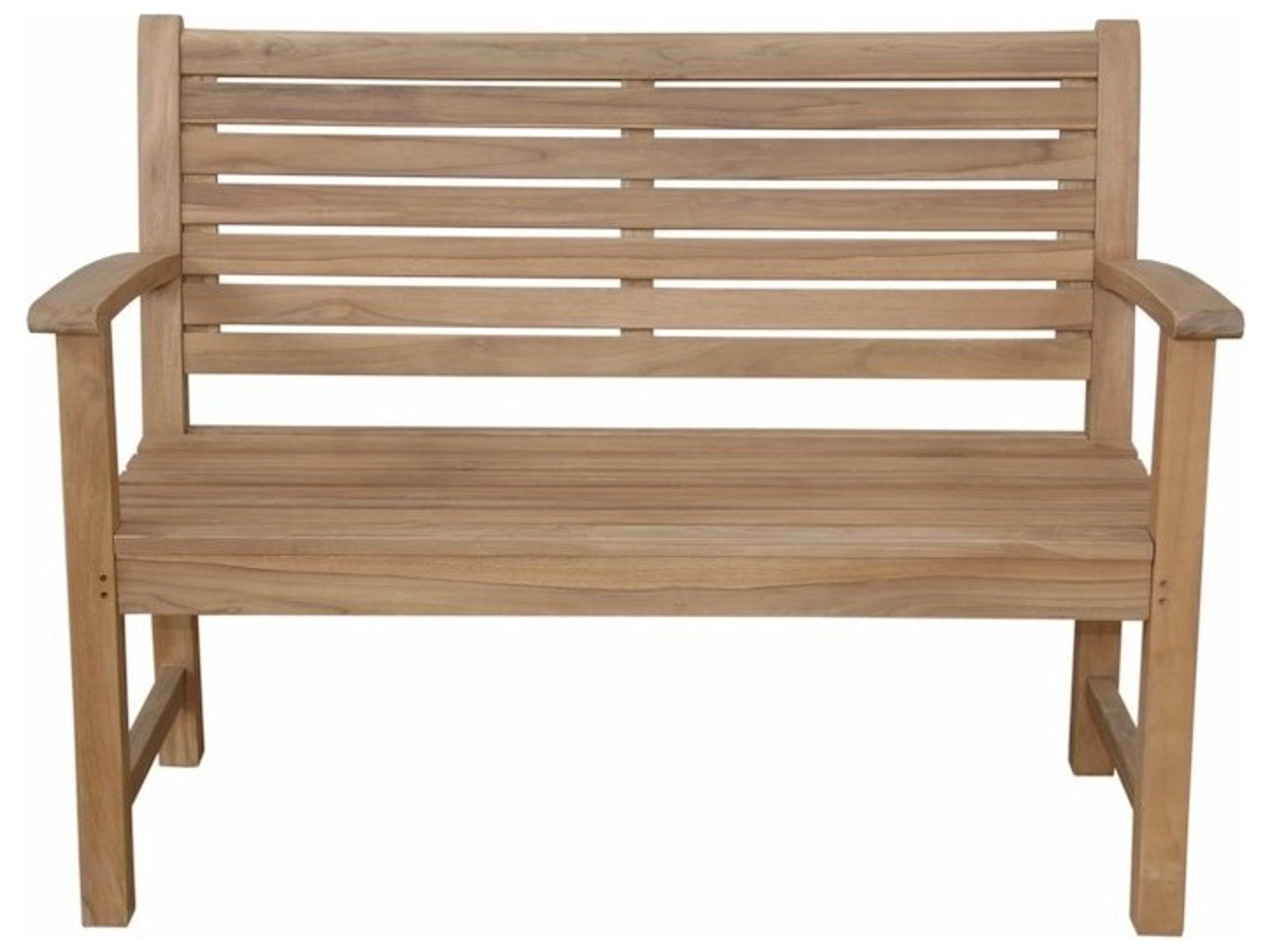 Anderson Teak Victoria 2-Seater Outdoor Patio Bench