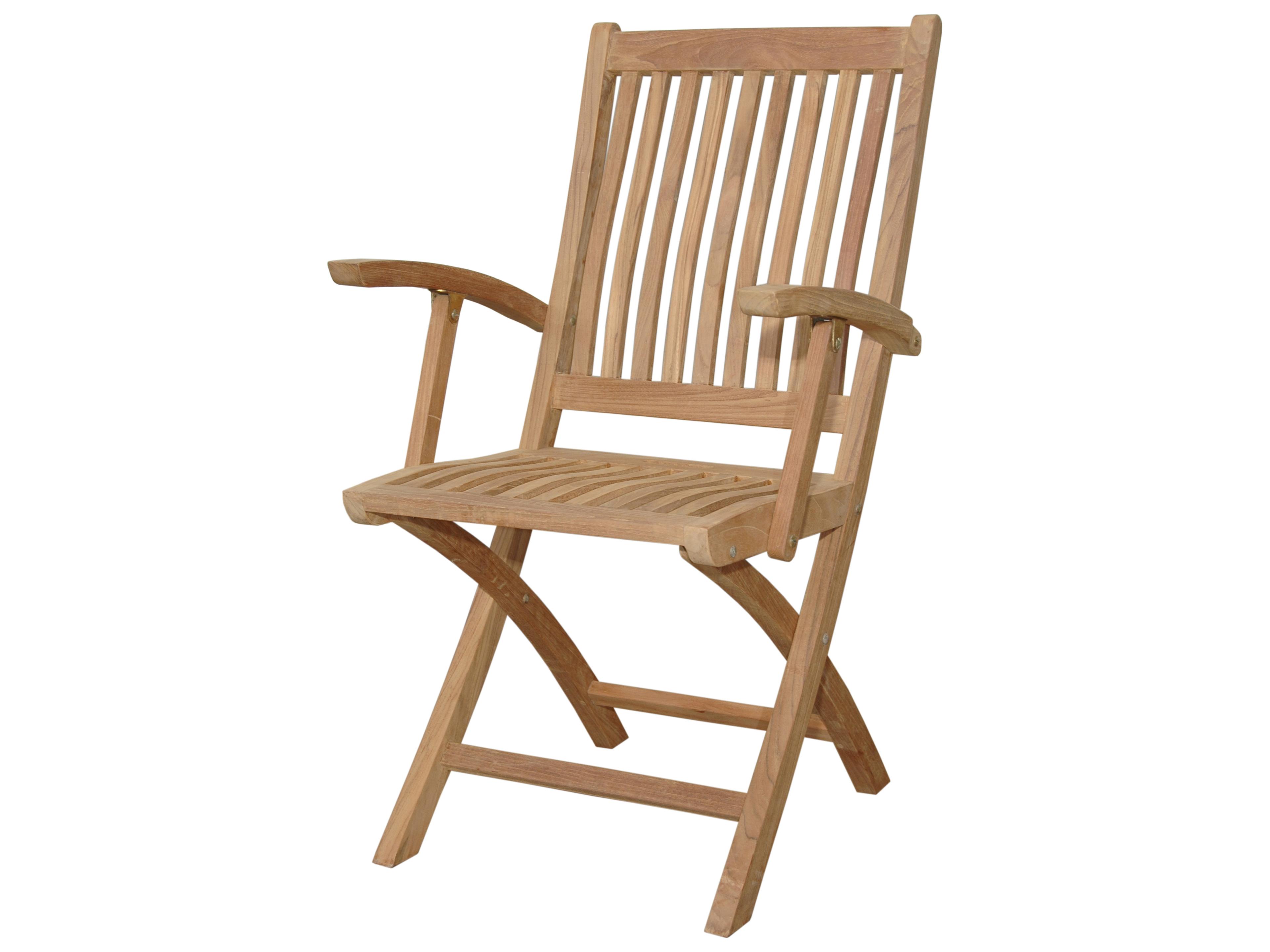 Anderson Teak Tropico Folding Armchair Set of 2