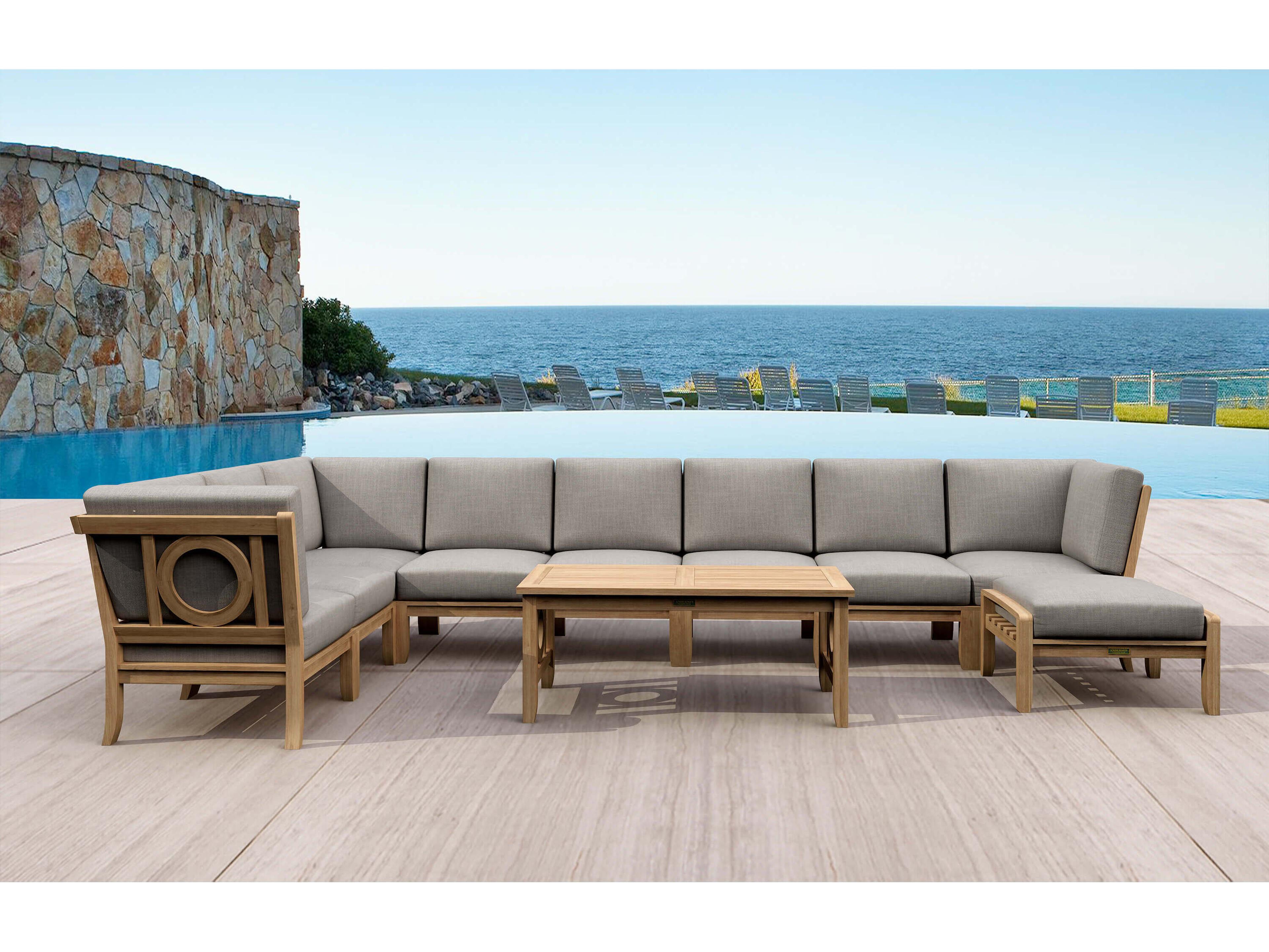 Anderson Teak Natsepa 10-Piece Modular Set