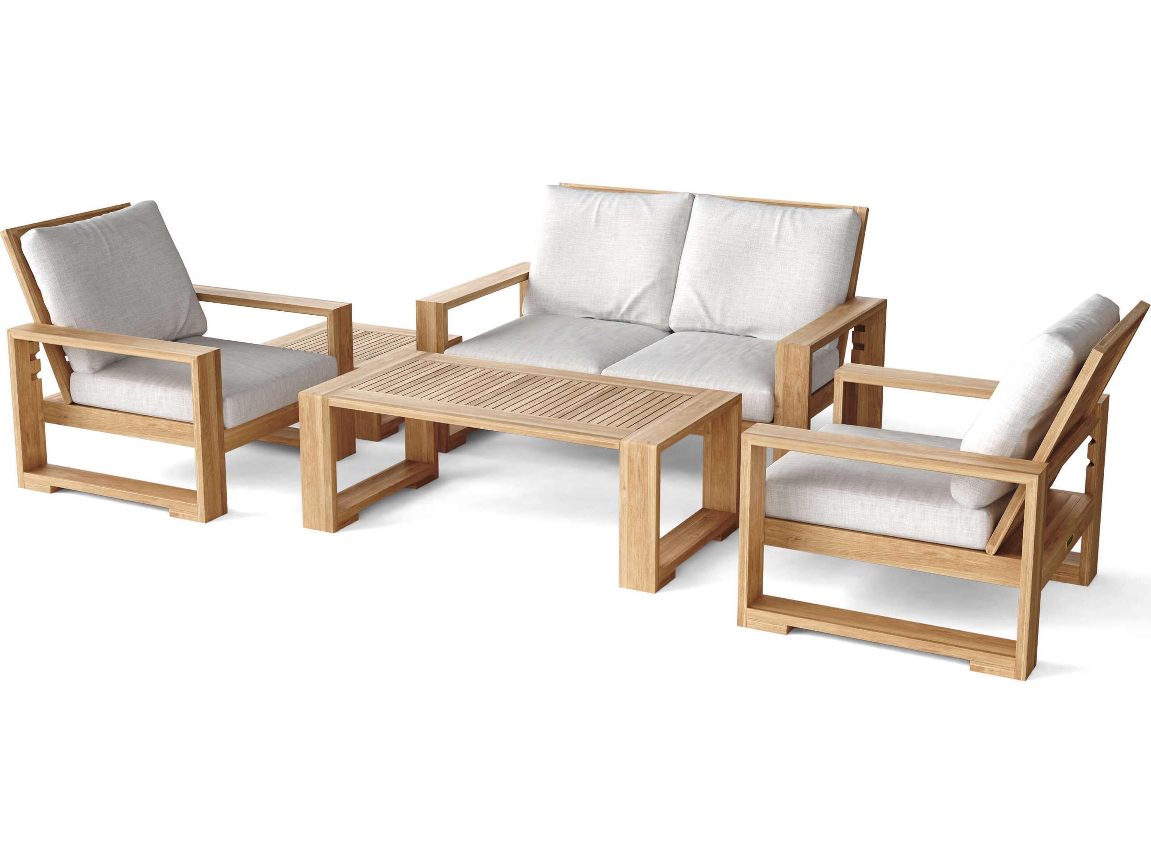 Anderson Teak Capistrano 5-Piece Deep Seating Loveseat Collection