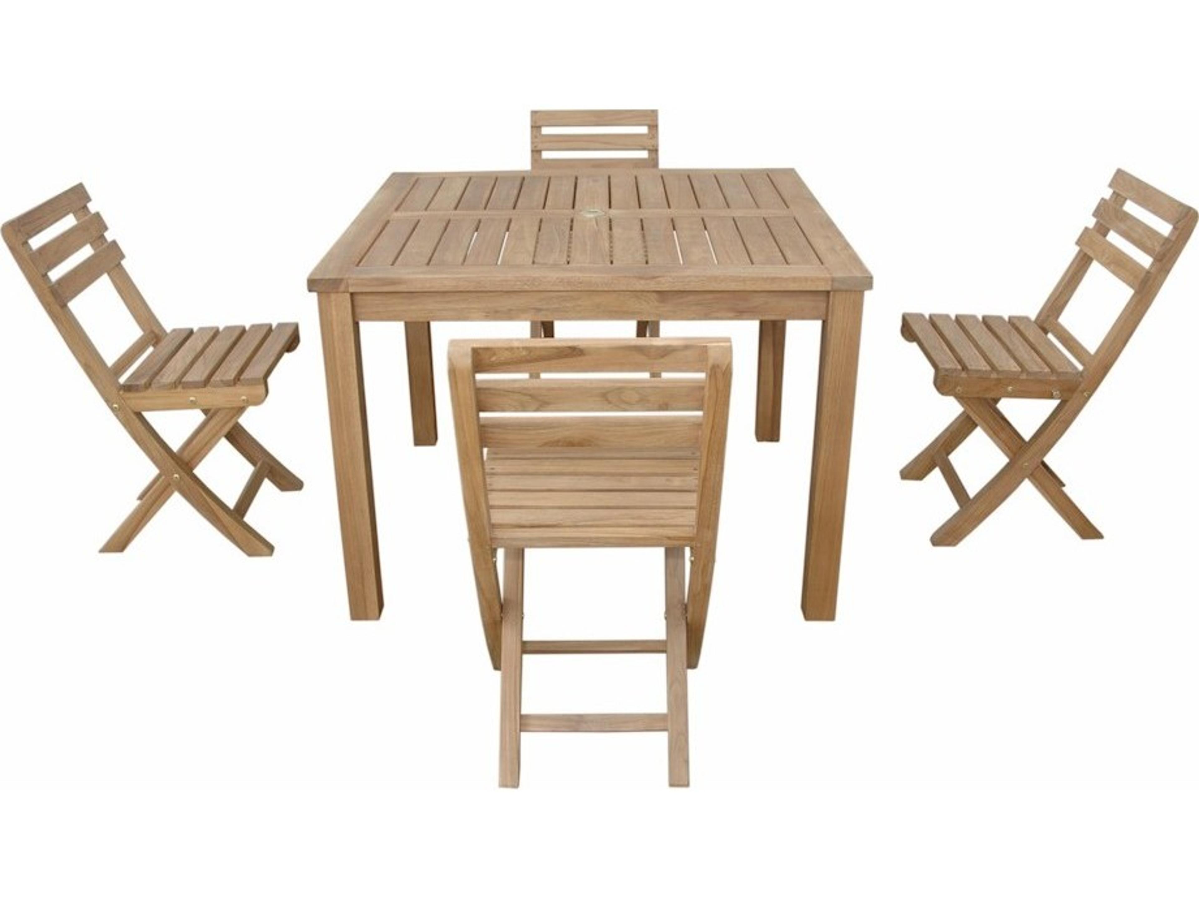 Anderson Teak Montage Alabama 5- Piece Patio Dining Set