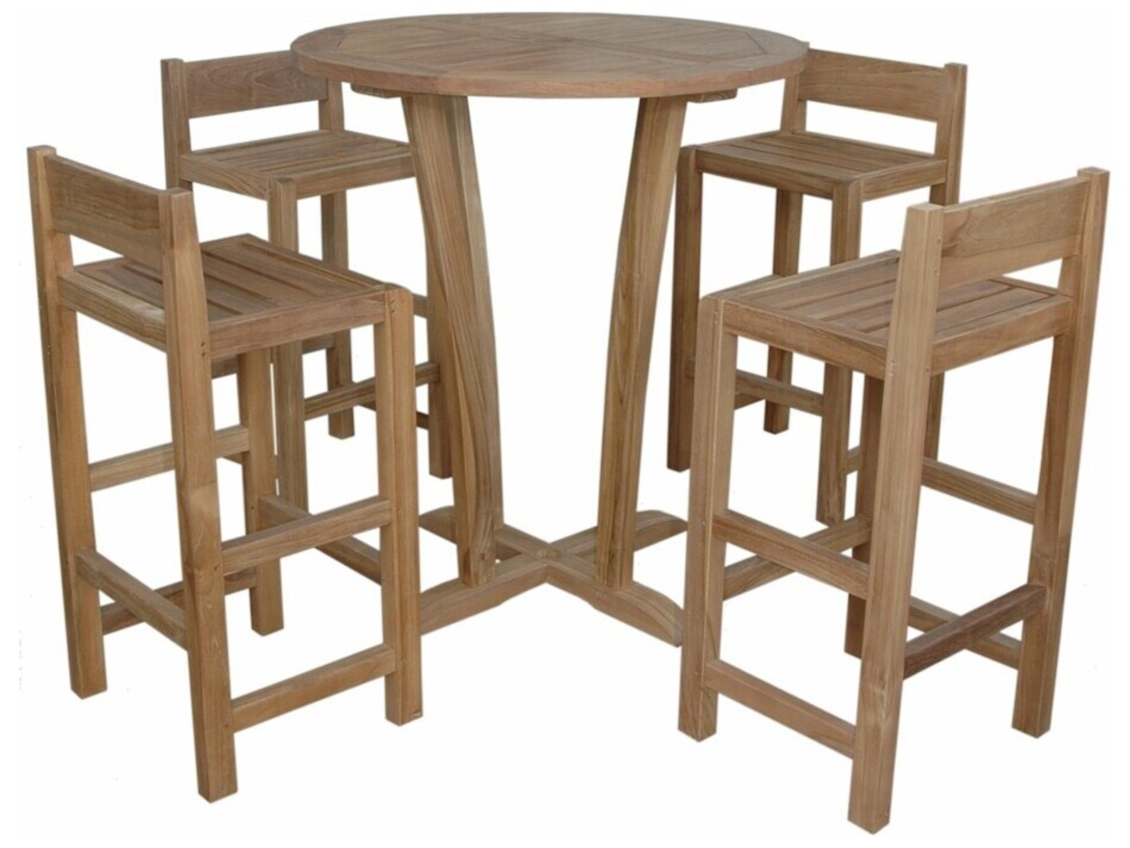 Anderson Teak Descanso Sedona 5-Piece Bar Table
