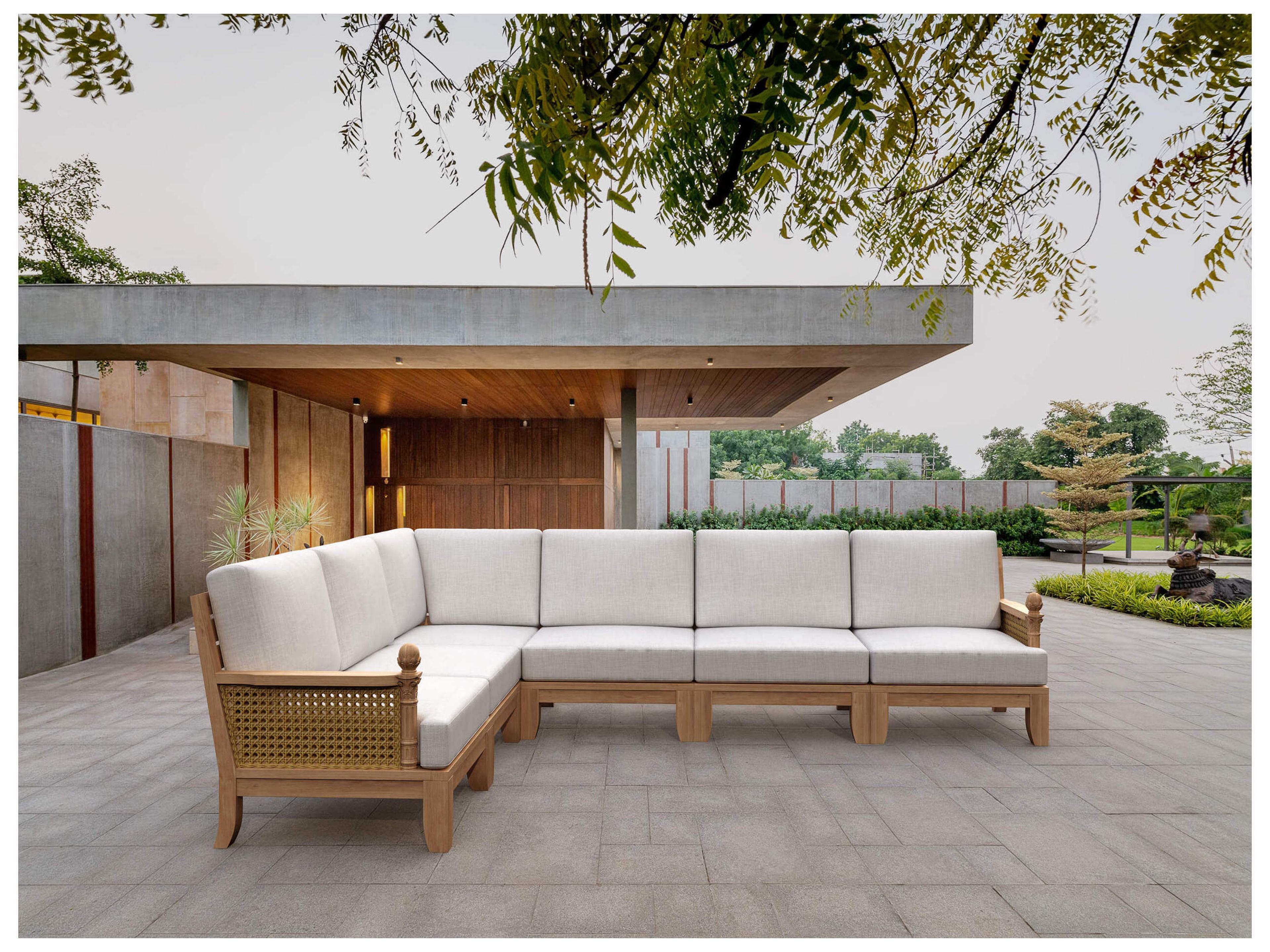 Anderson Teak Luxe 6-Piece Modular Set A