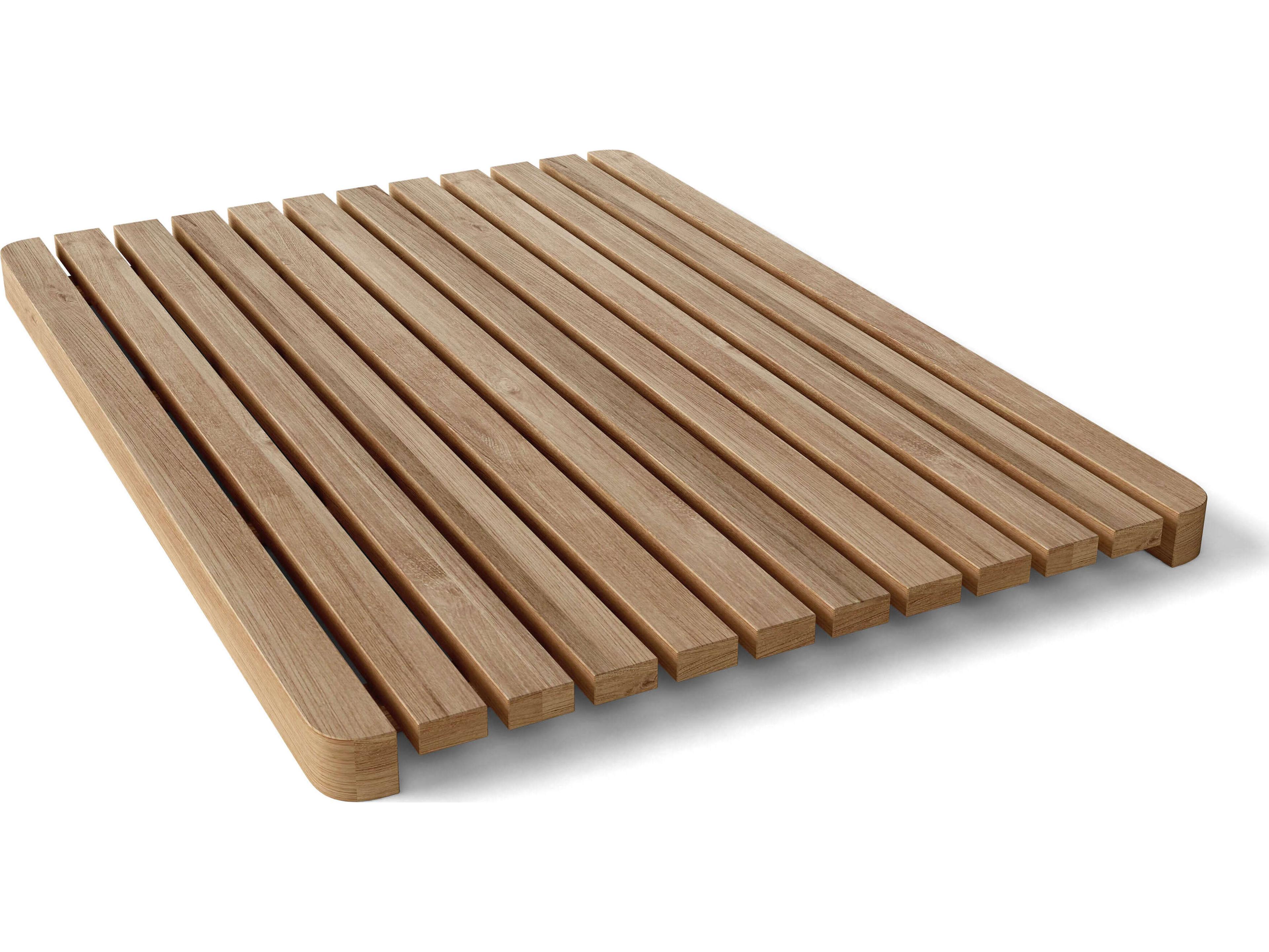 Anderson Teak Rectangular Small Shower Mat
