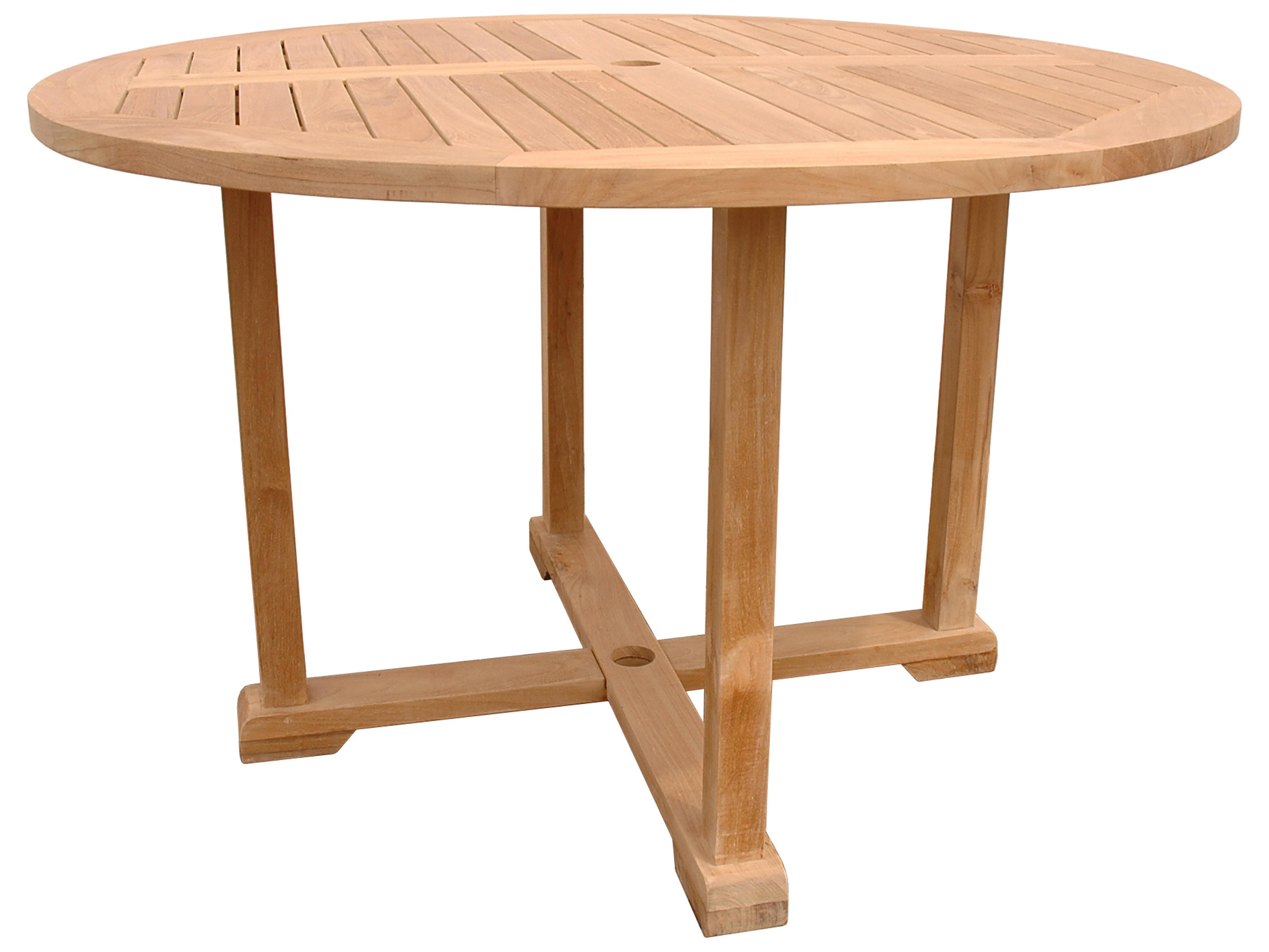 Anderson Teak Tosca Round Table with Frame