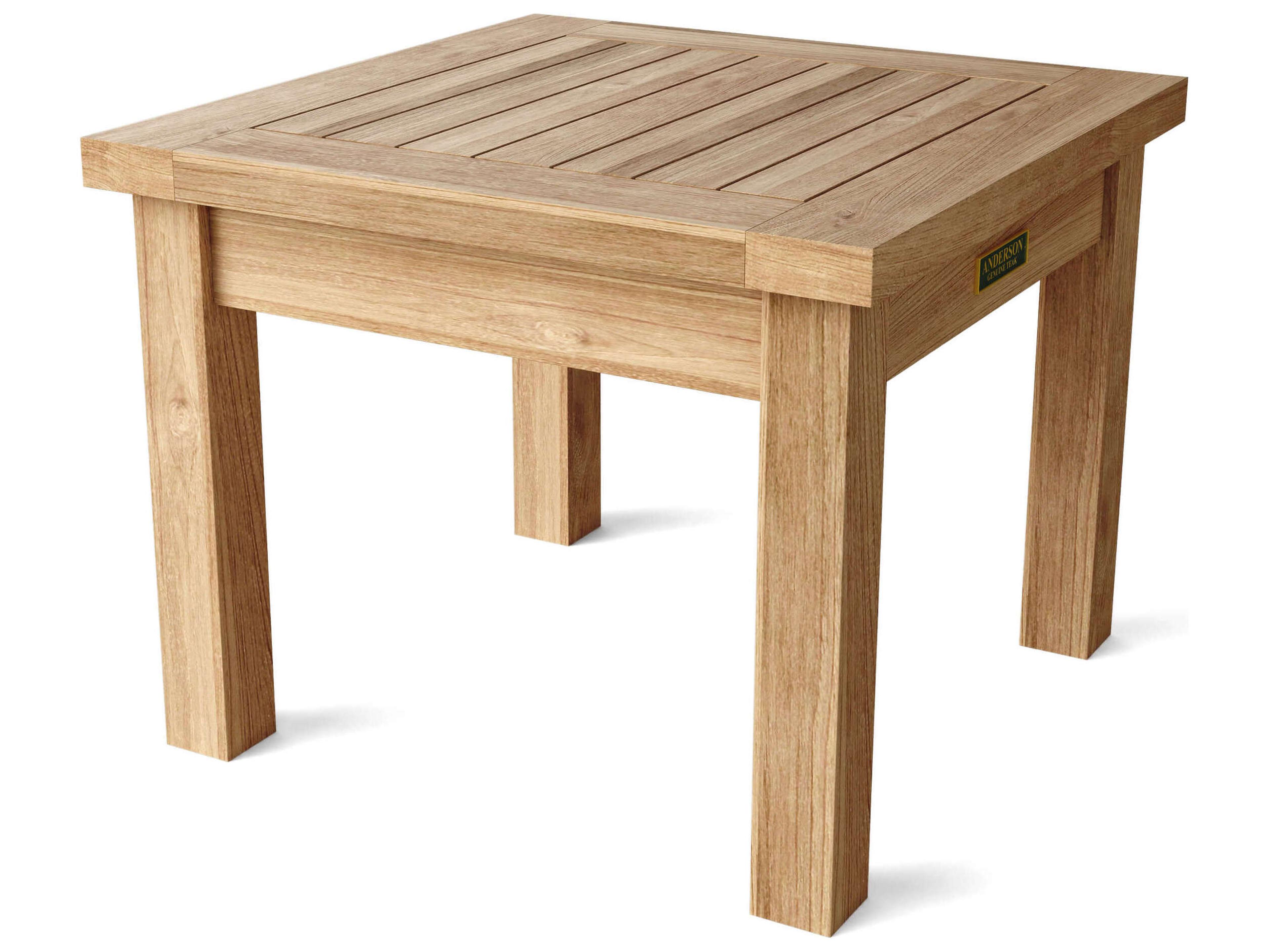 Anderson Teak Bahama Square Mini Table