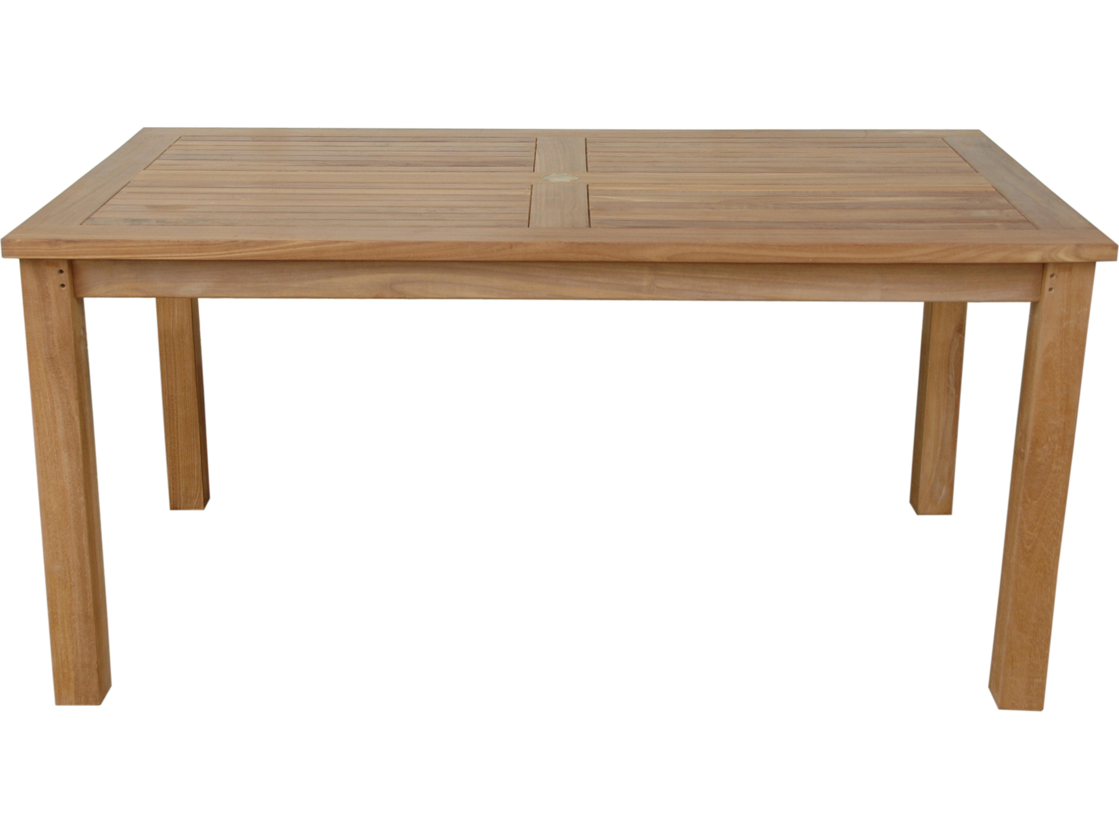 Anderson Teak Montage Rectangular Table