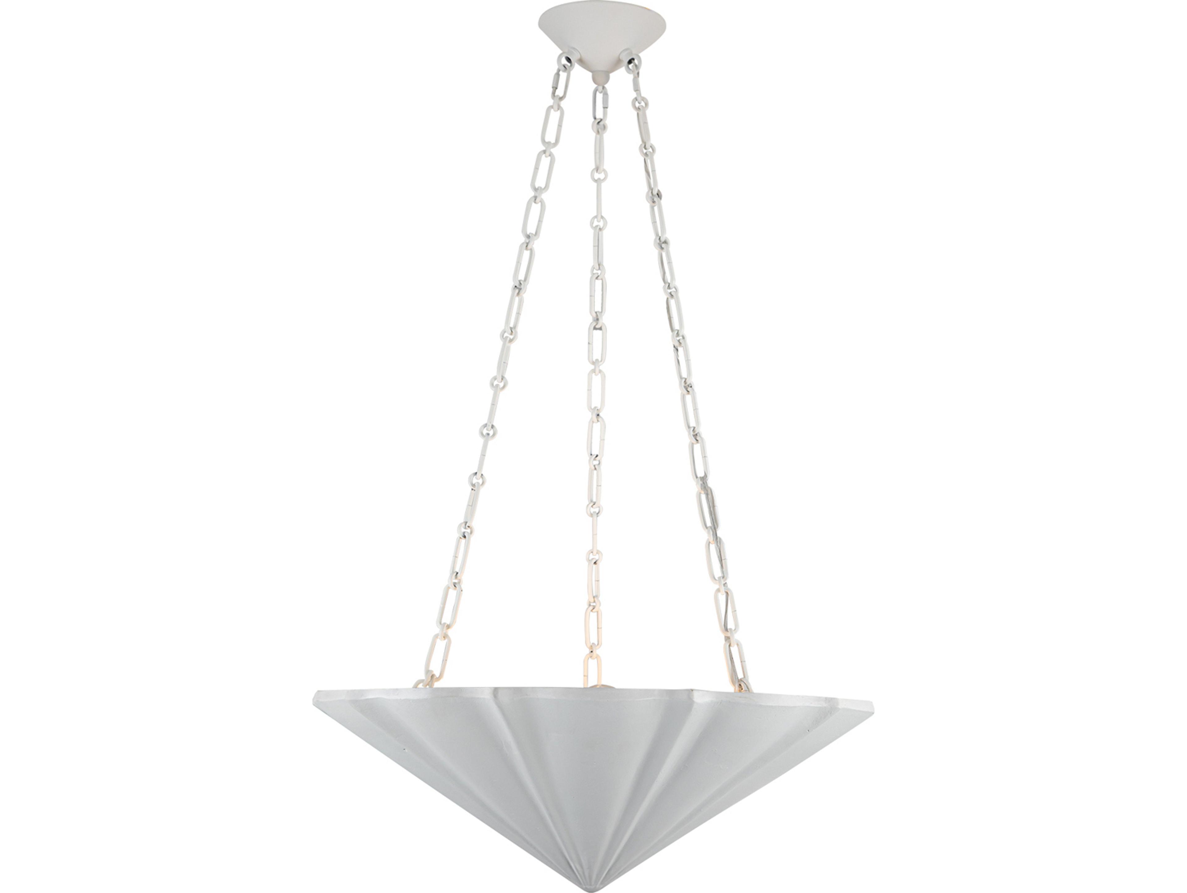 Alora Lighting Martine 3-Light Antique White Chandelier