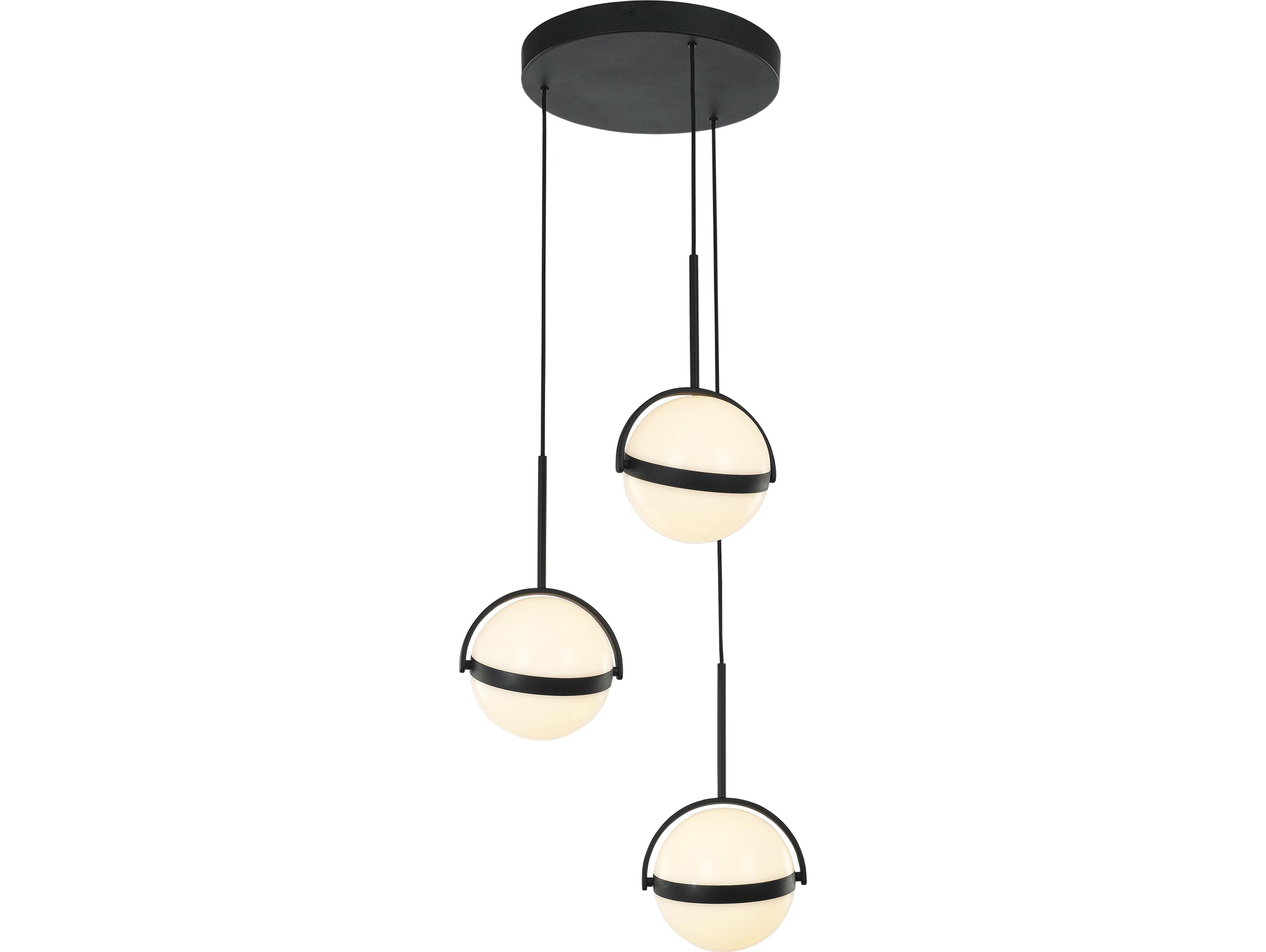 Alora Lighting Globo Matte Black Globe Pendant
