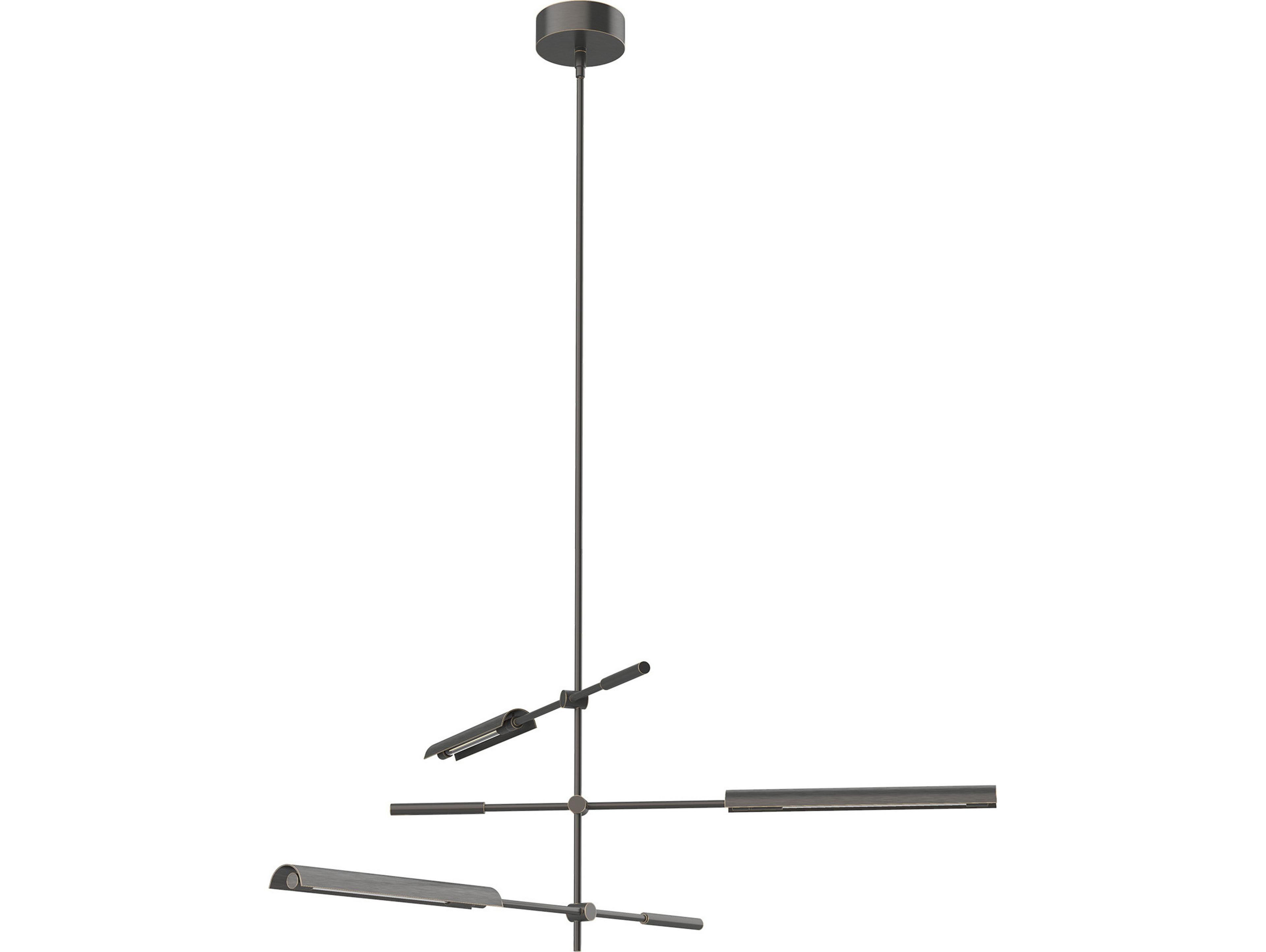 Alora Lighting Astrid Urban Bronze Linear Pendant