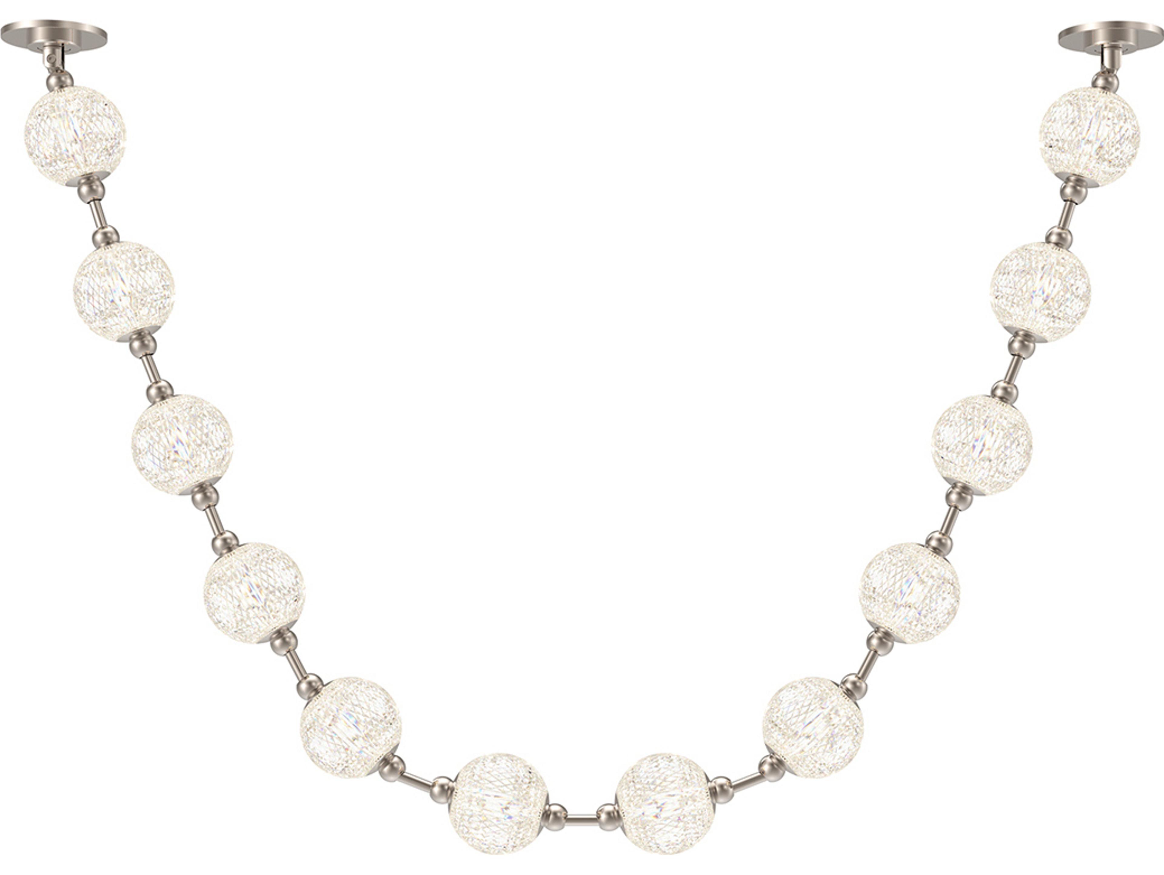 Alora Lighting Marni Polished Nickel Linear Island Pendant