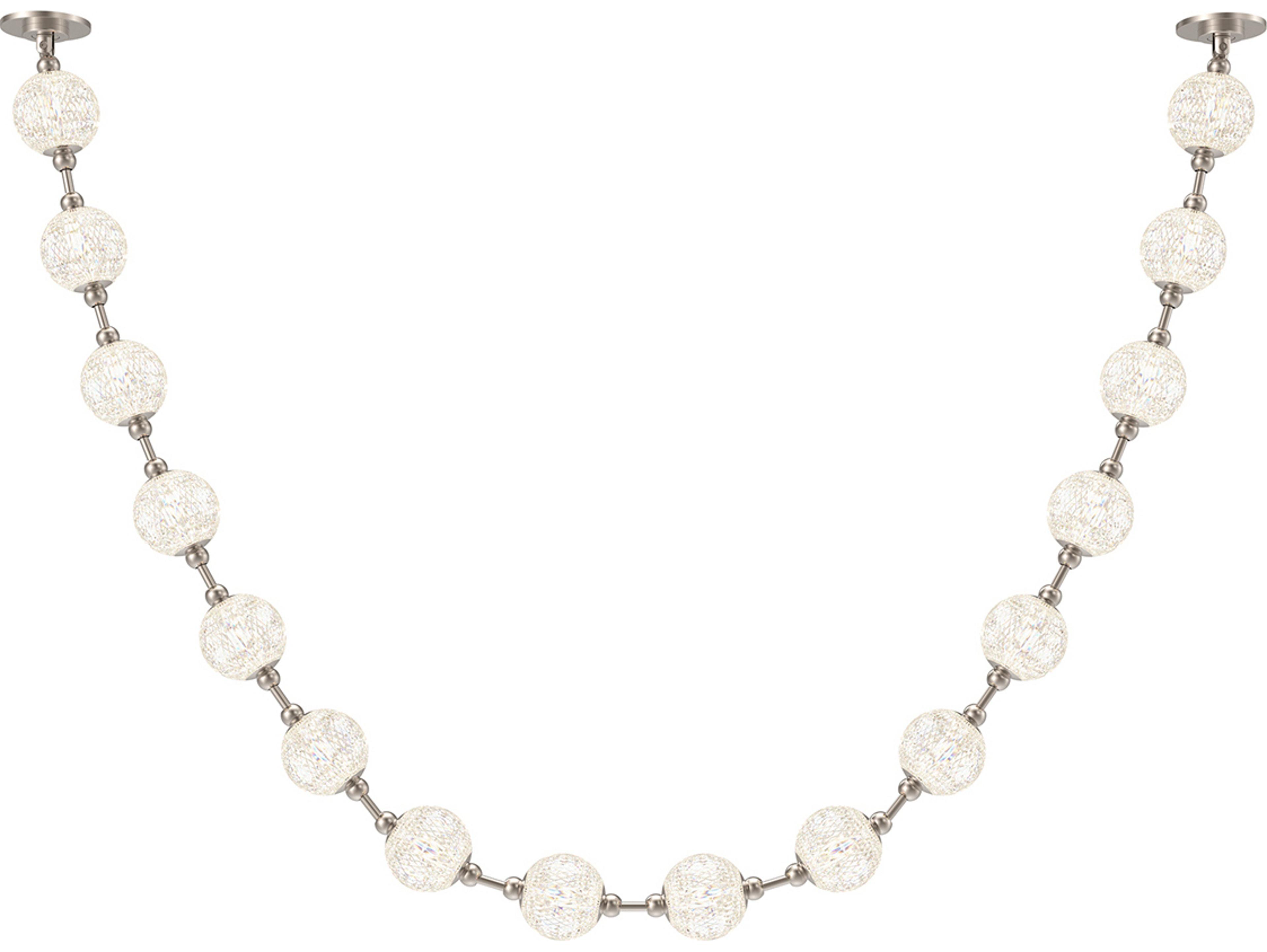 Alora Lighting Marni Polished Nickel Linear Island Pendant