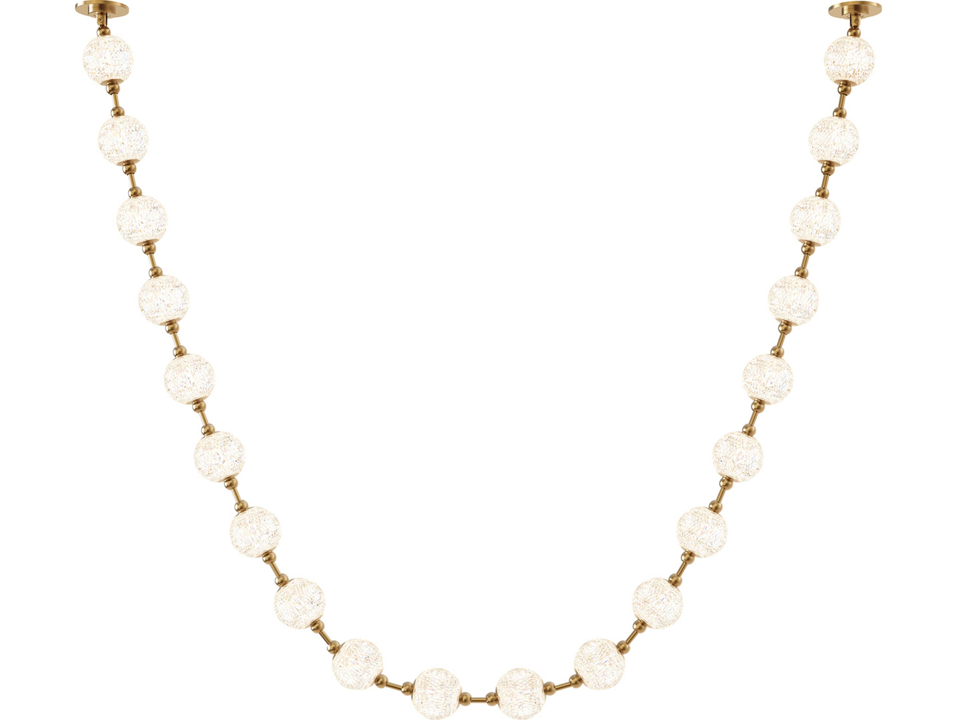 Alora Lighting Marni Natural Brass Linear Island Pendant