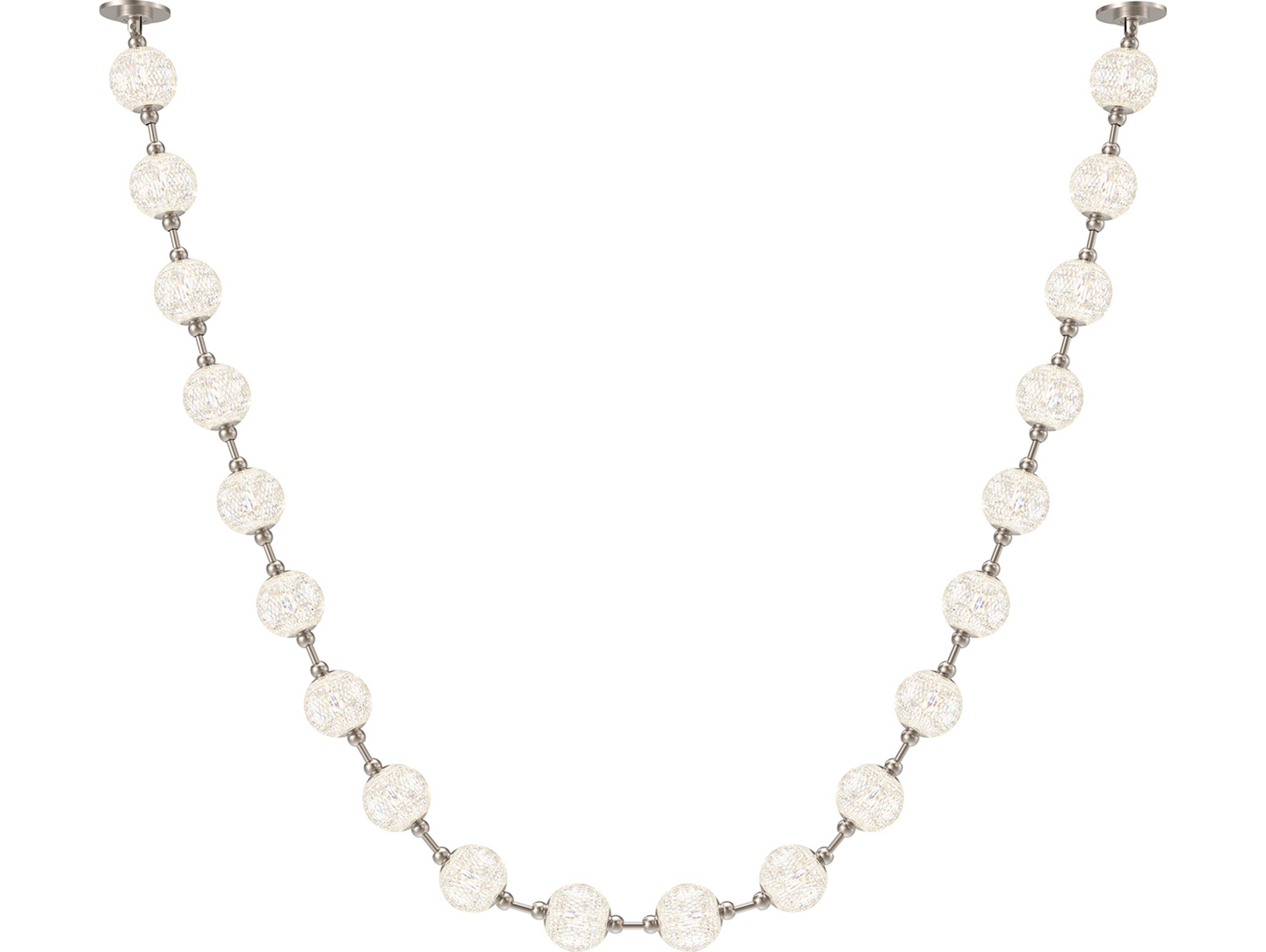 Alora Lighting Marni Polished Nickel Linear Island Pendant