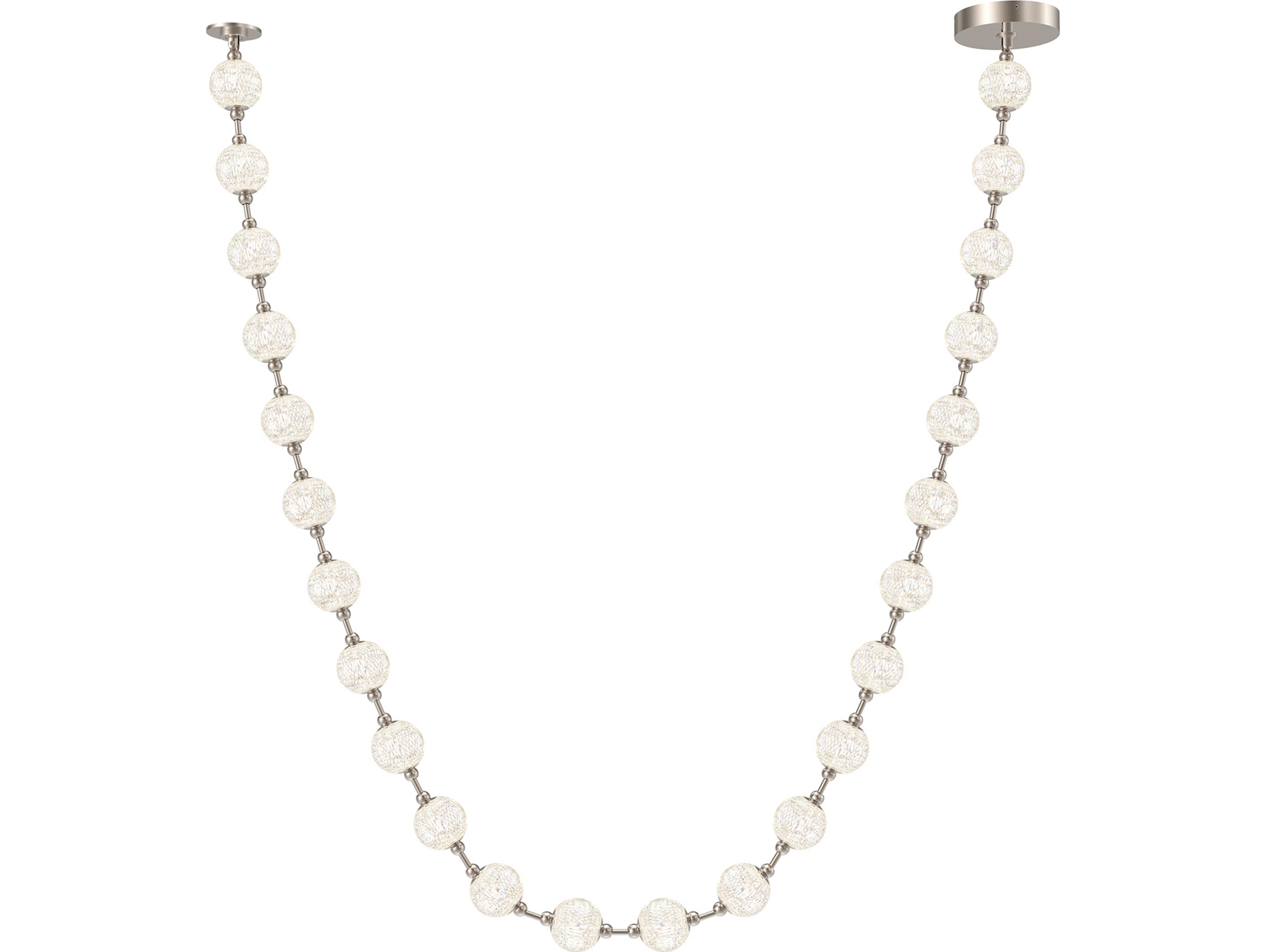 Alora Lighting Marni Polished Nickel Linear Island Pendant