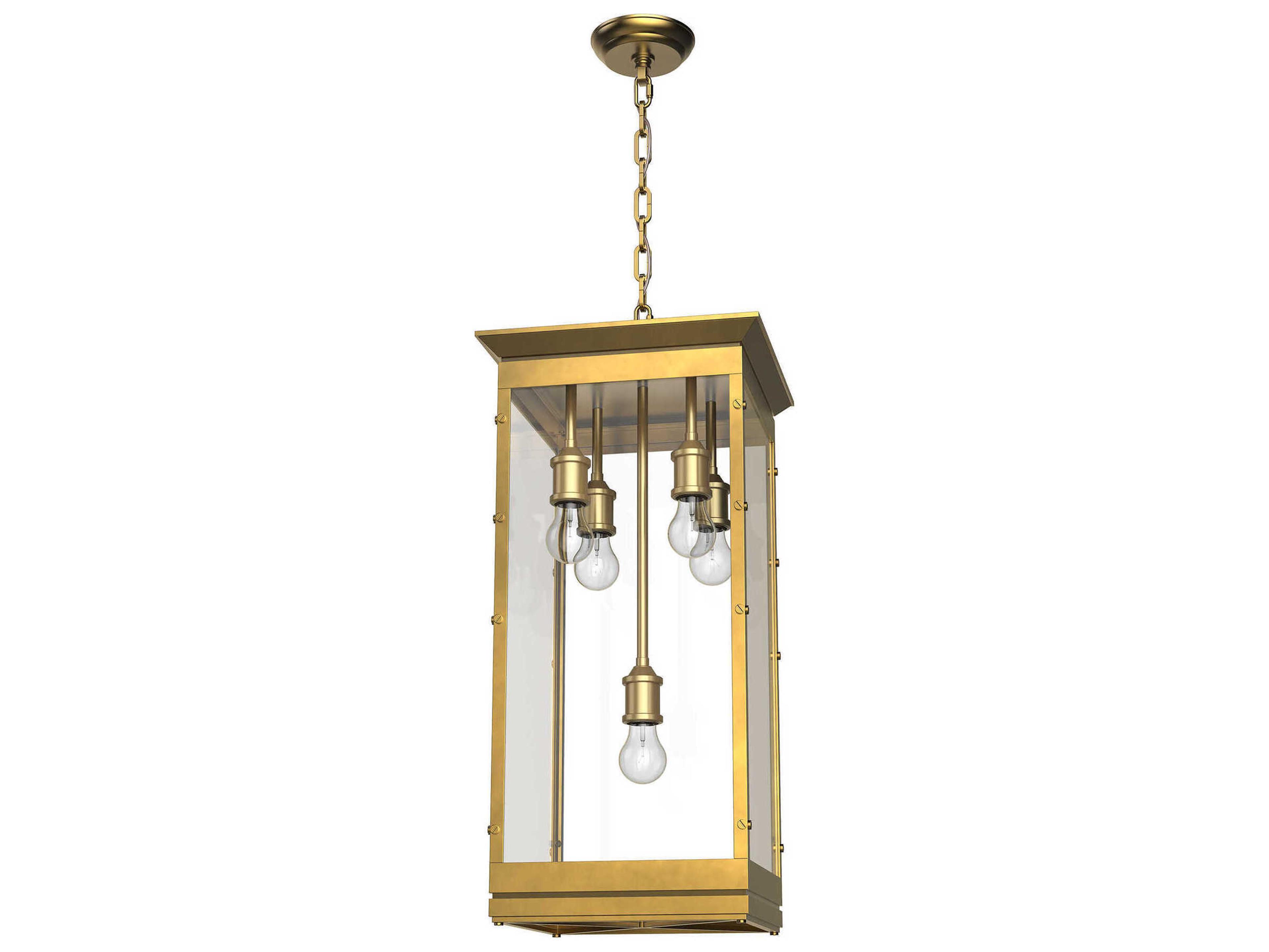 Alora Lighting Douglas 5-Light Vintage Brass Pendant