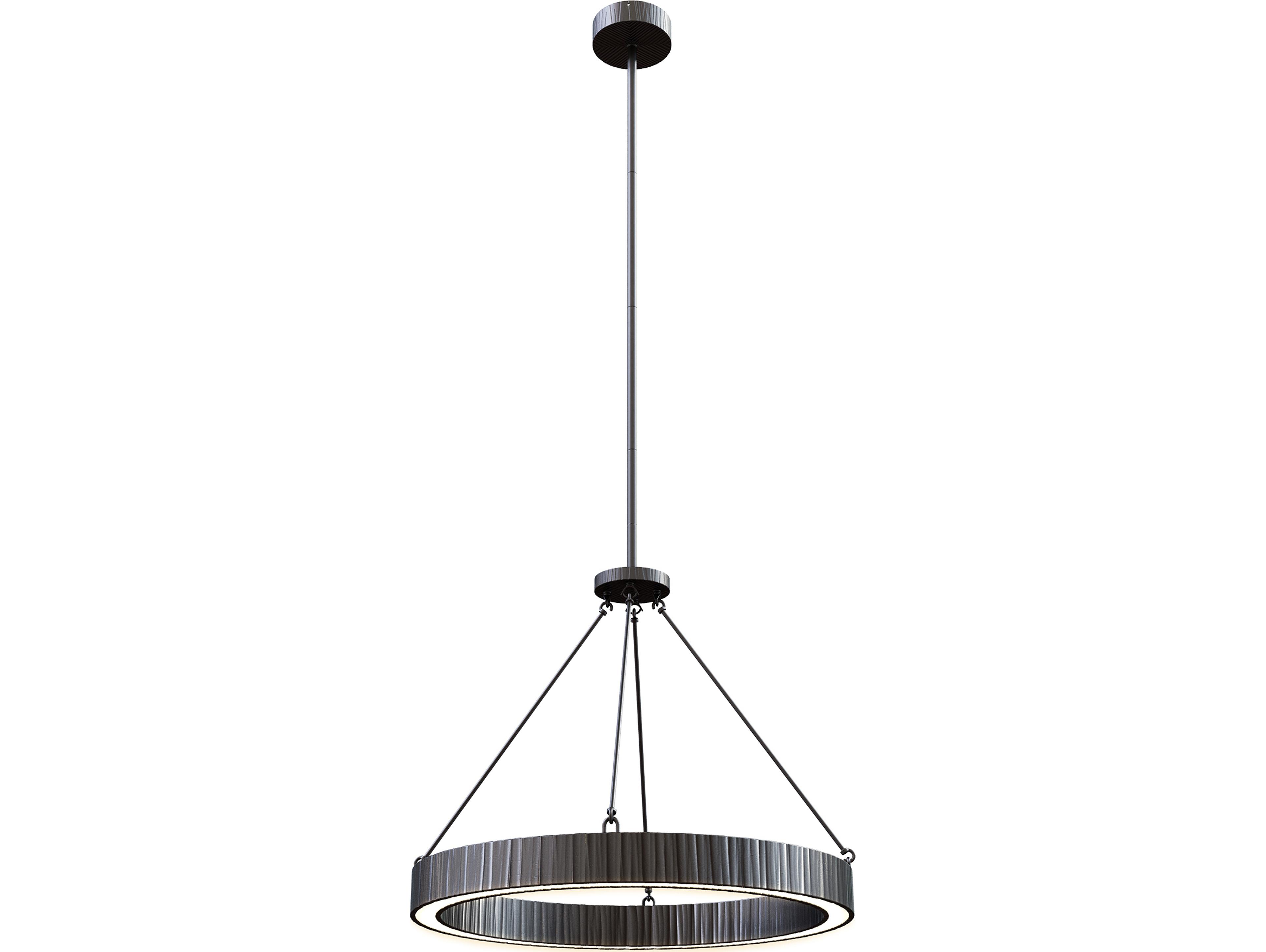 Alora Lighting Kensington Urban Bronze Black Round Pendant