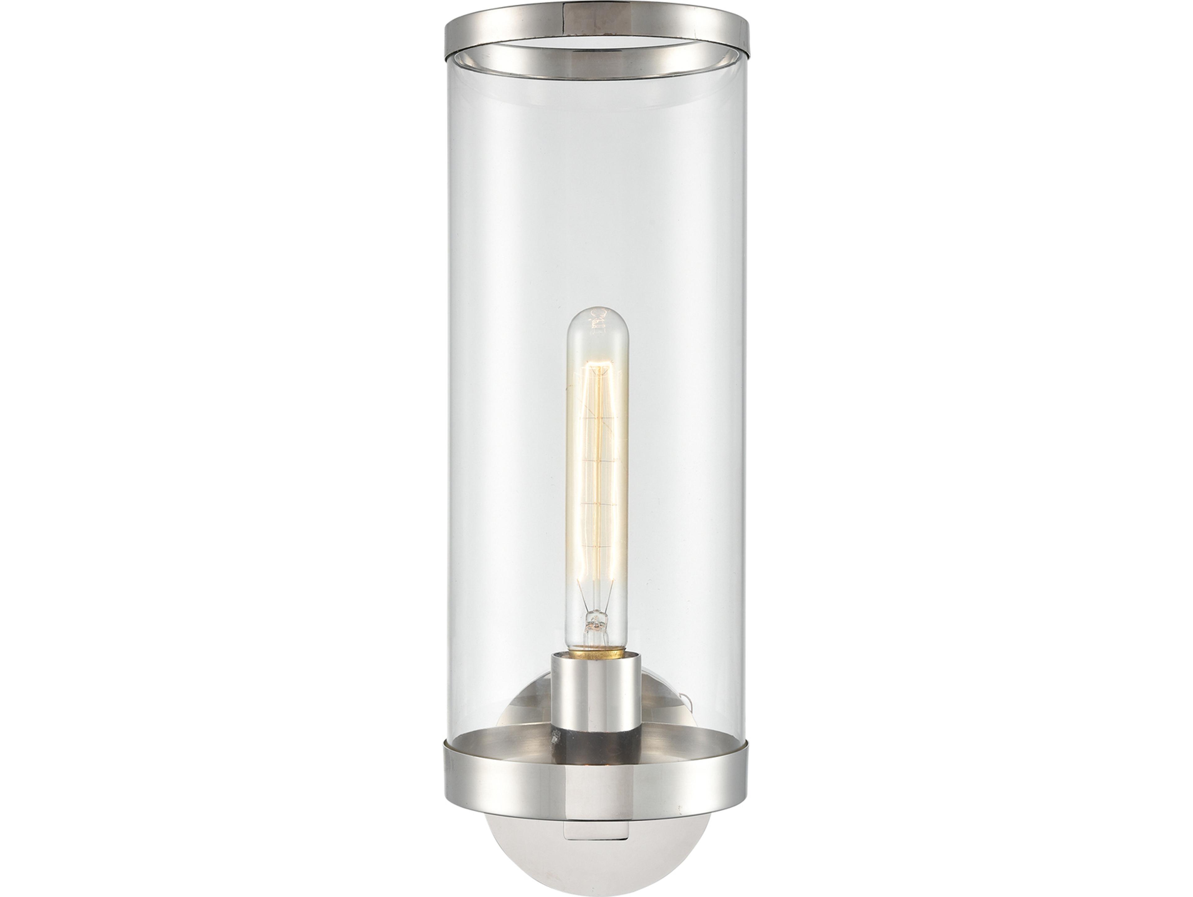 Revolve-II 1-Light Polished Nickel Wall Sconce