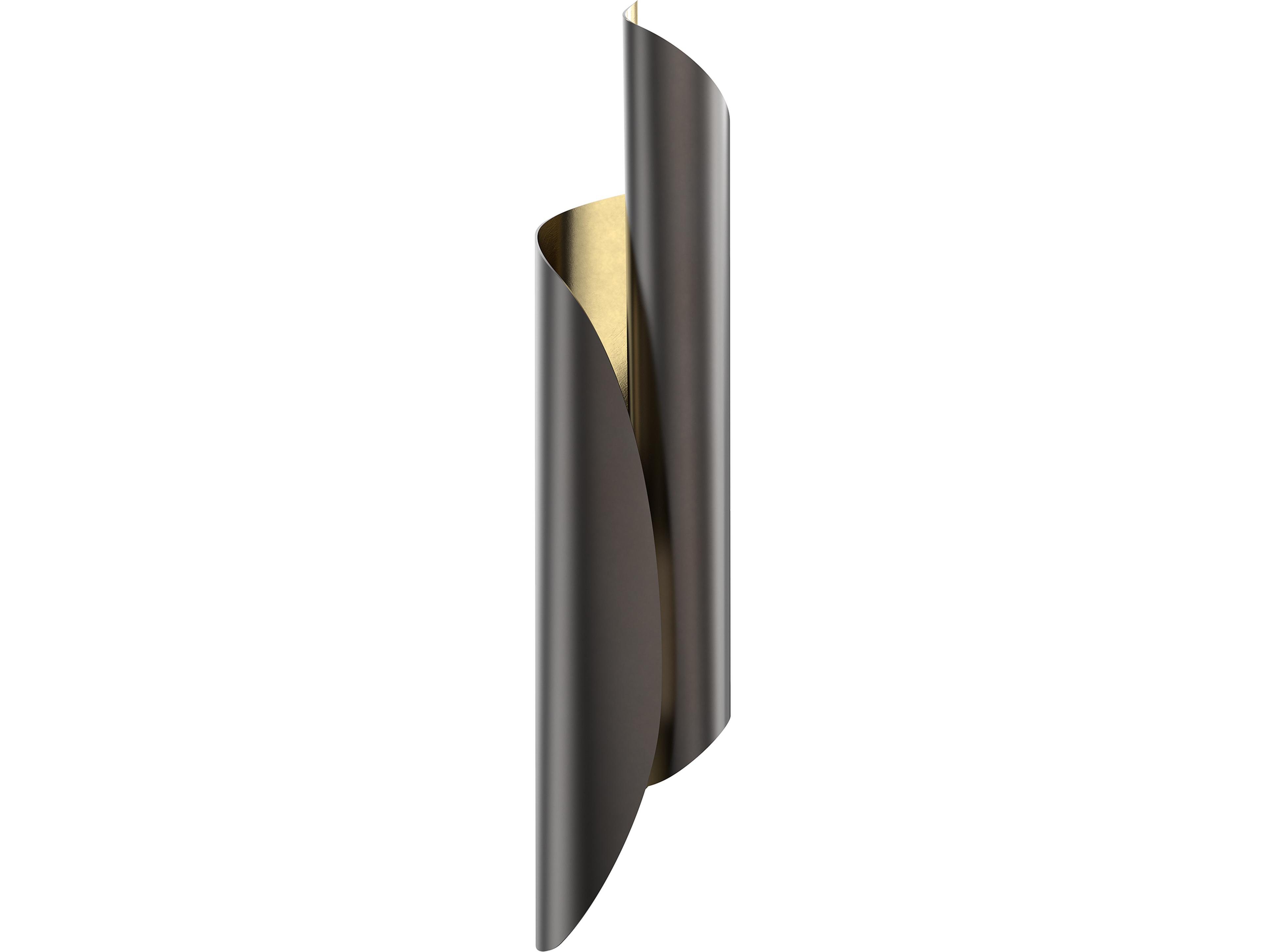 Alora Lighting Parducci 2-Light Light Brass Urban Bronze Wall Sconce