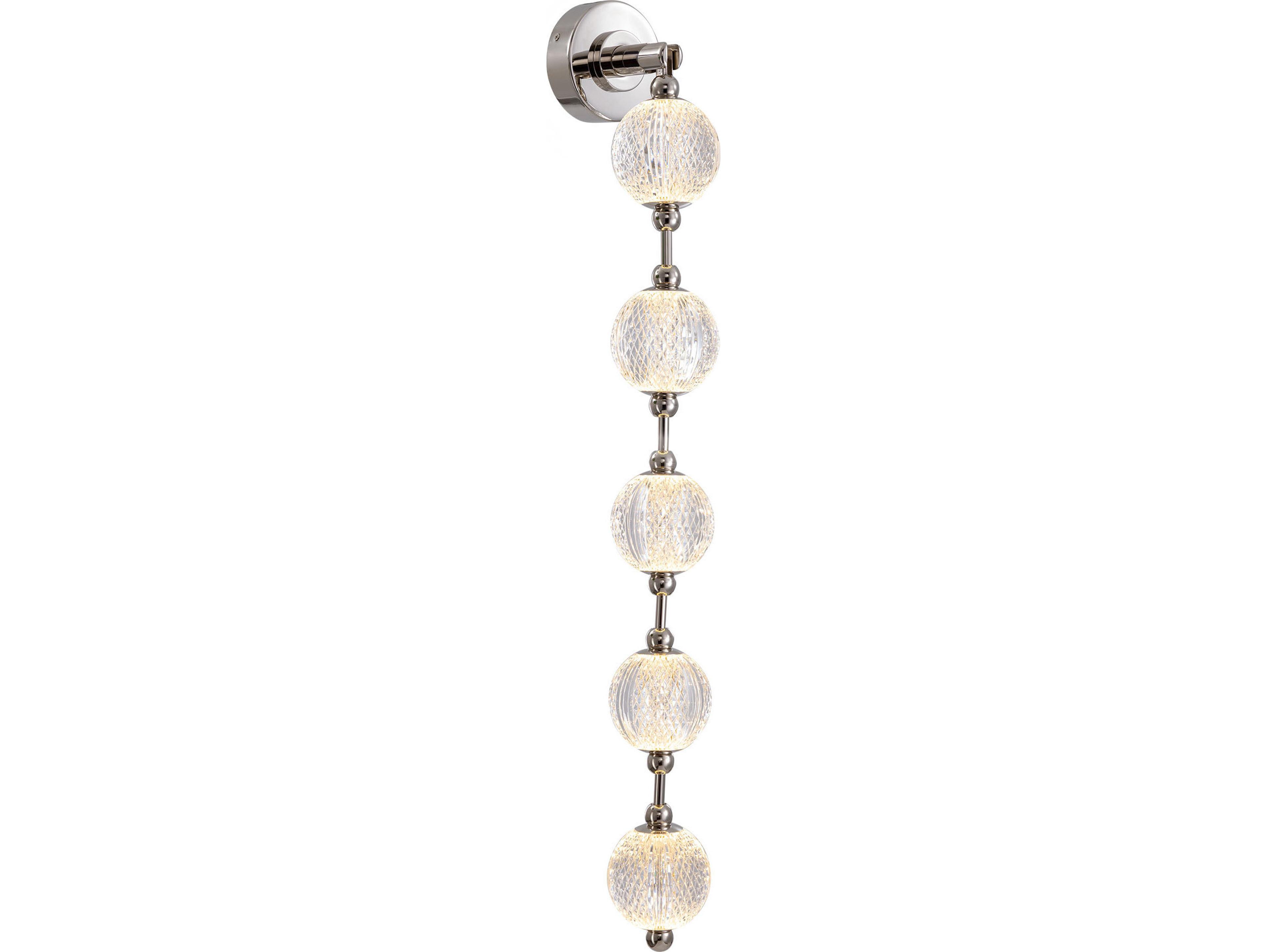 Alora Lighting Marni Polished Nickel Vanity Light