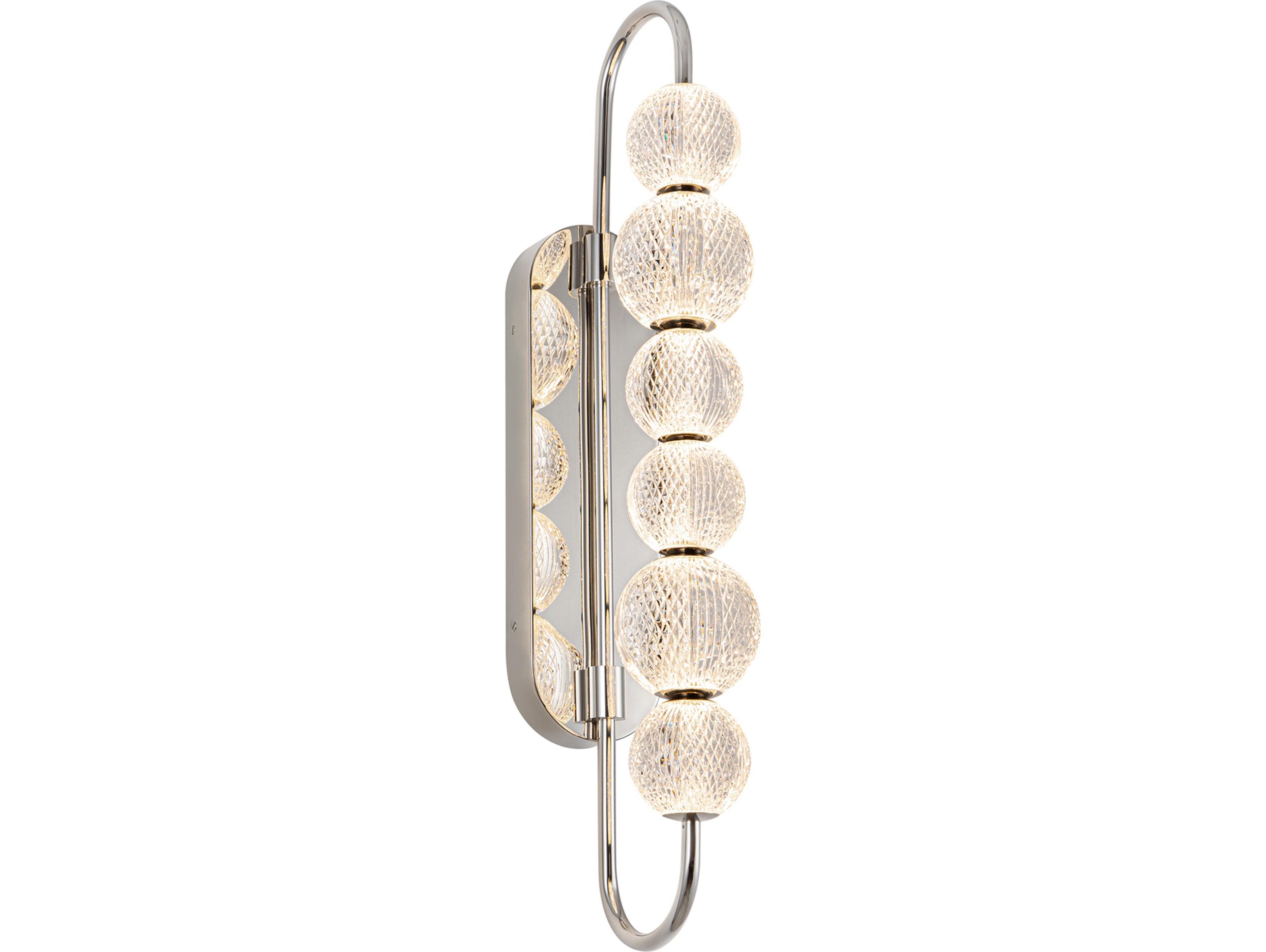 Alora Lighting Marni Polished Nickel Wall Sconce