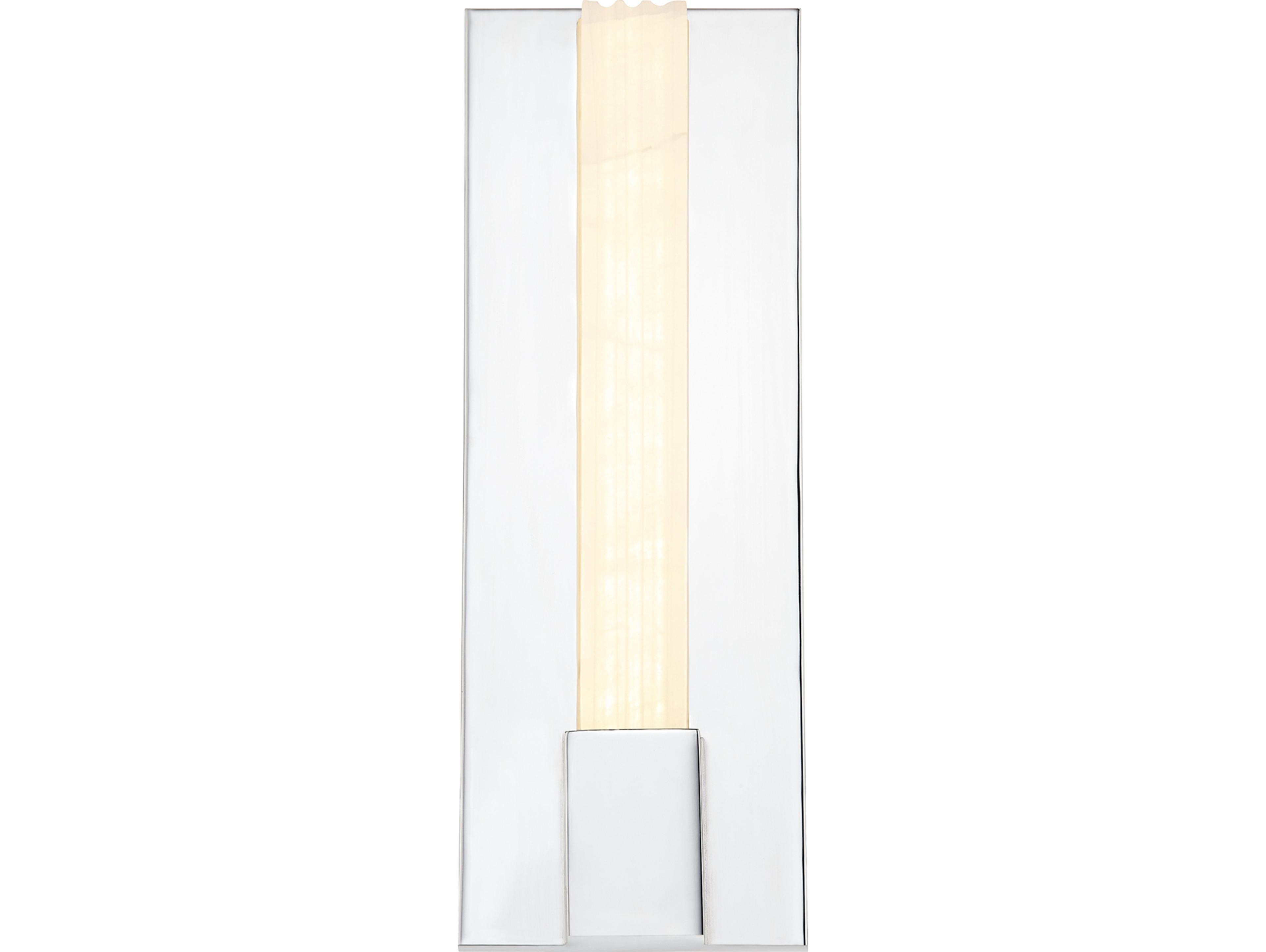 Alora Lighting Kismet Polished Nickel Silver Wall Sconce