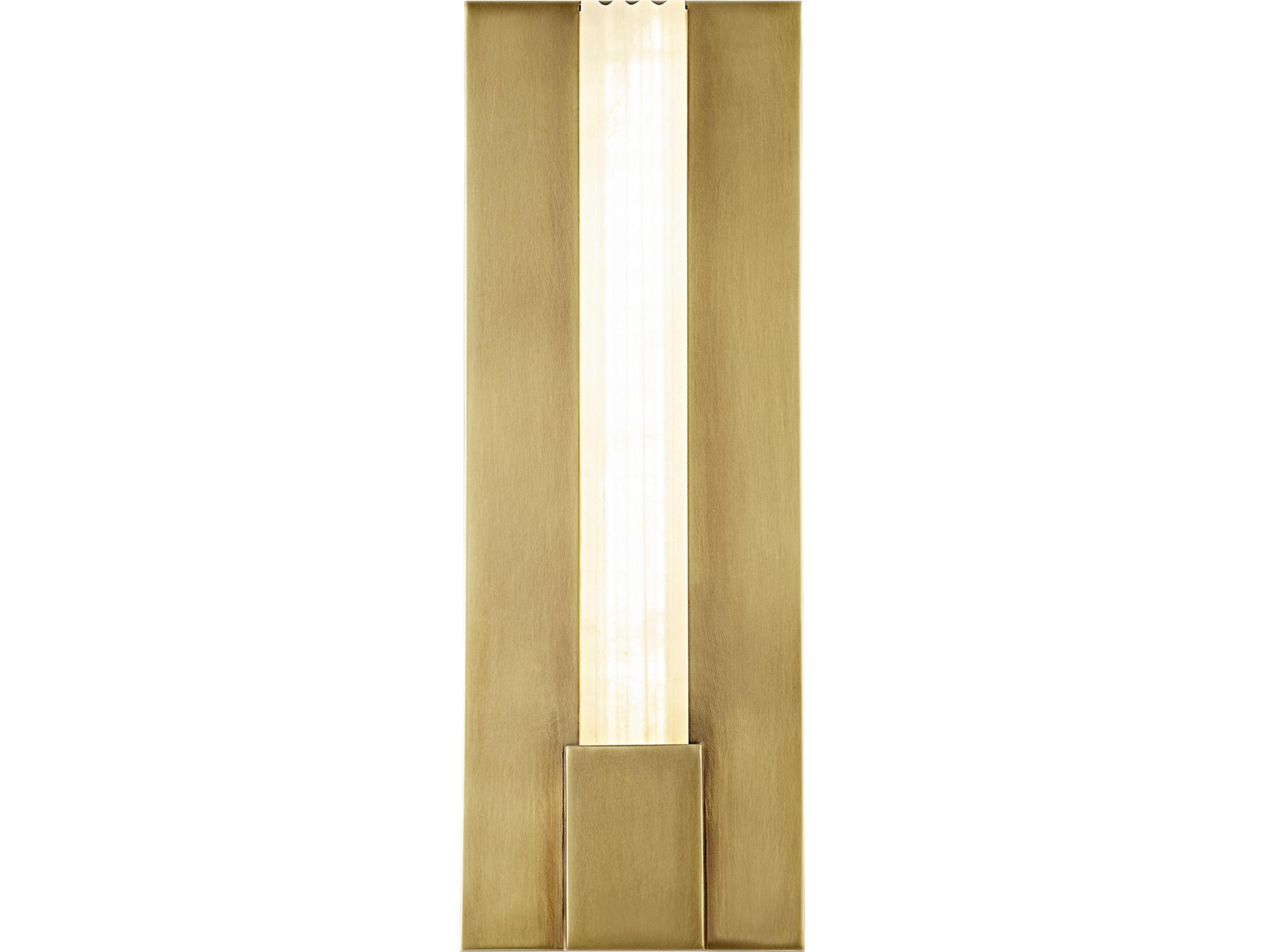 Alora Lighting Kismet Vintage Brass Wall Sconce
