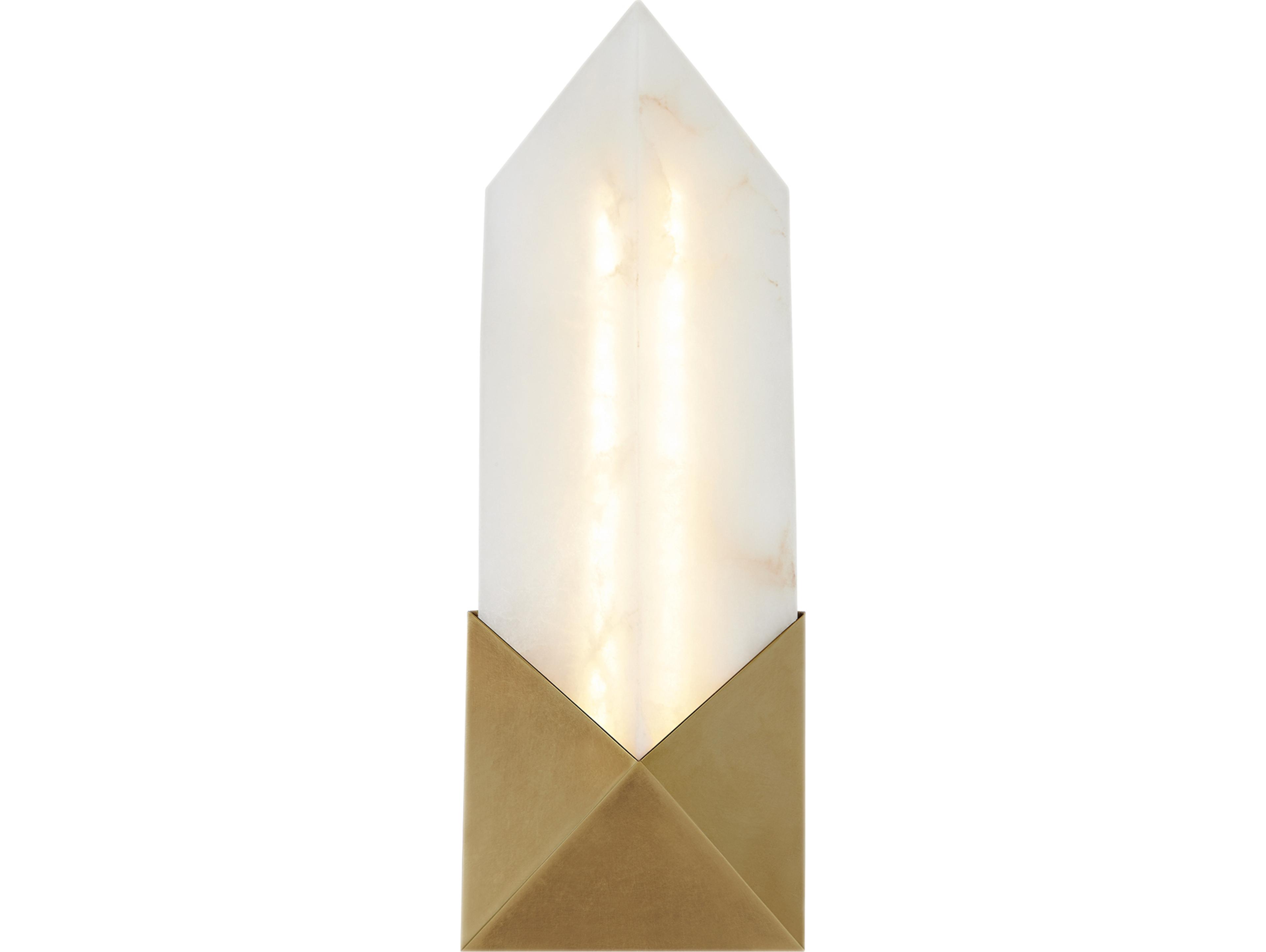 Alora Lighting Caesar Vintage Brass Wall Sconce