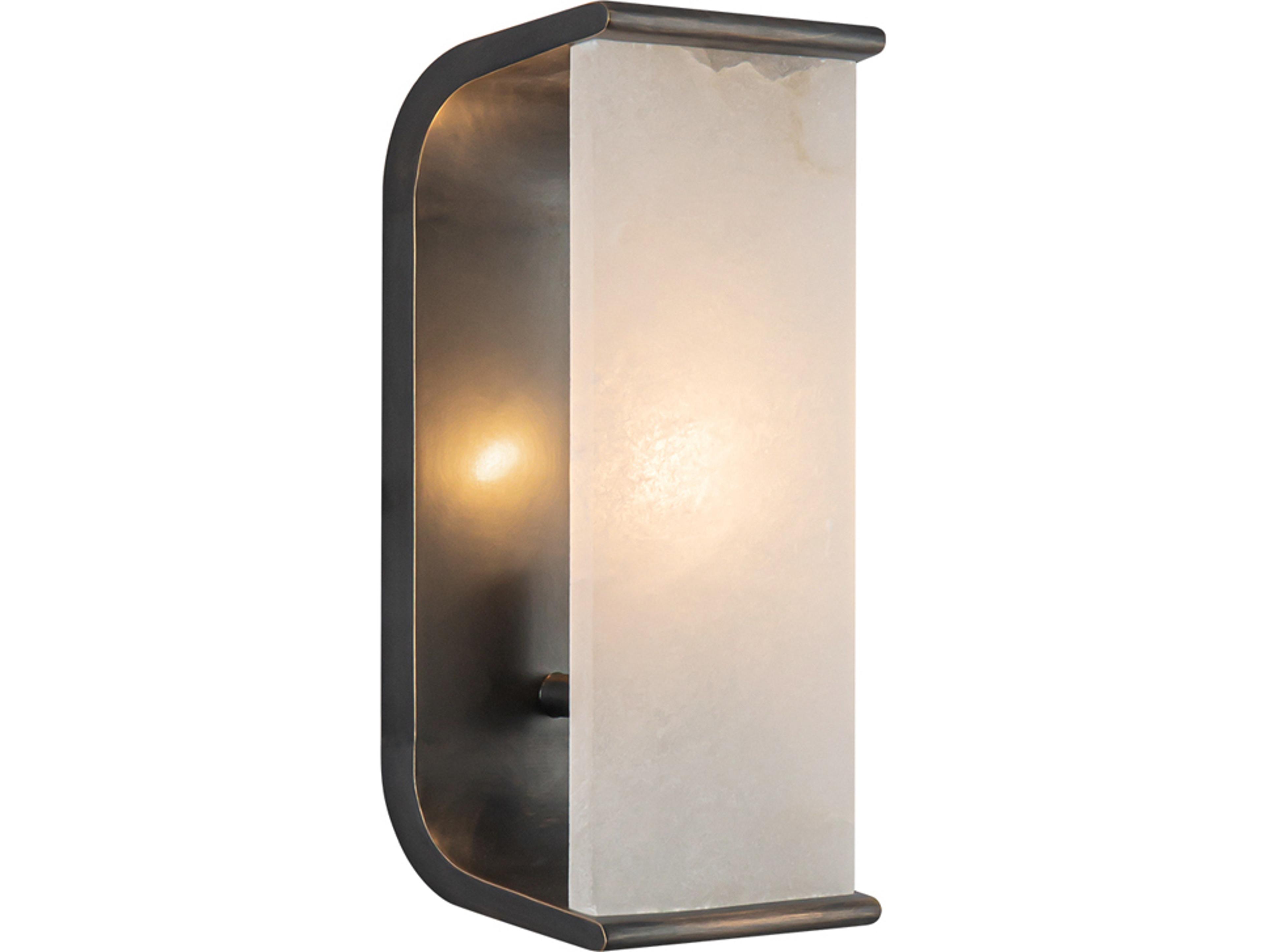 Abbott 1-Light Urban Bronze Wall Sconce