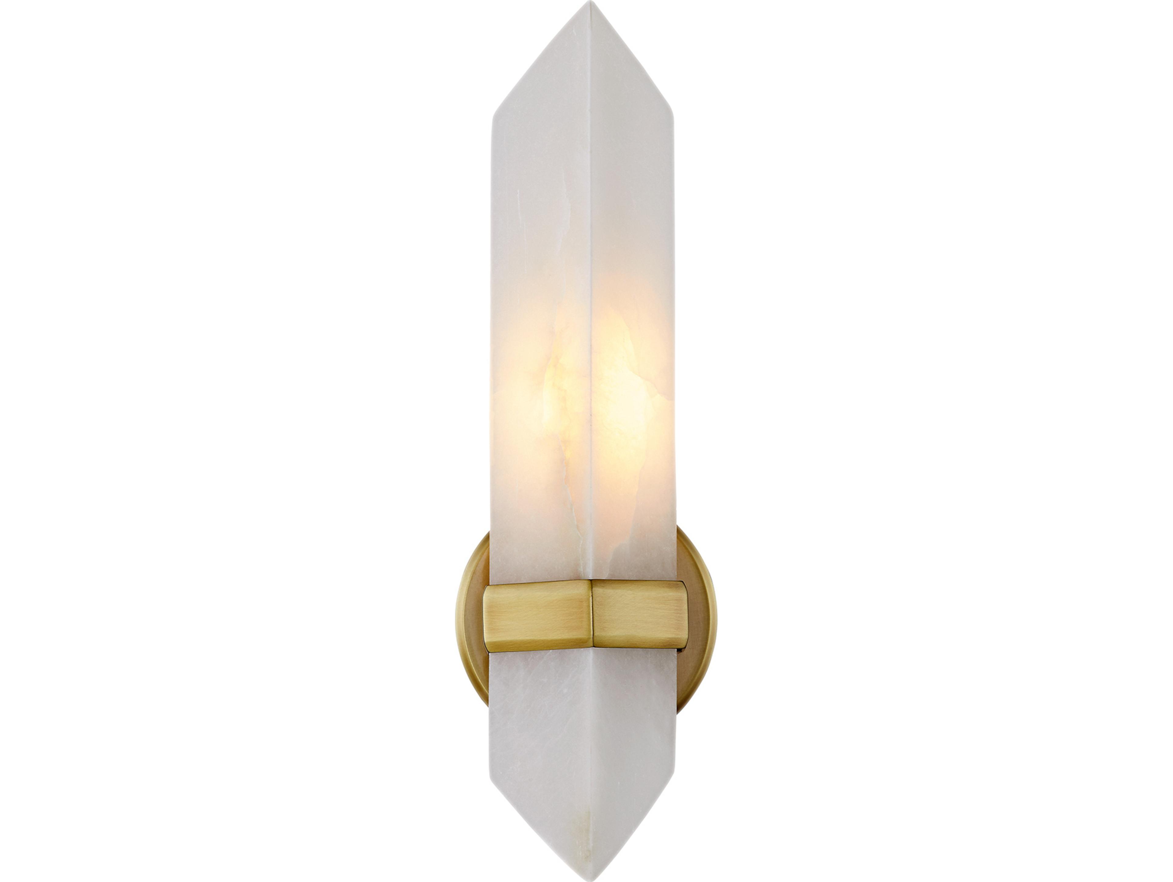 Alora Lighting Valencia 1-Light Vintage Brass Wall Sconce
