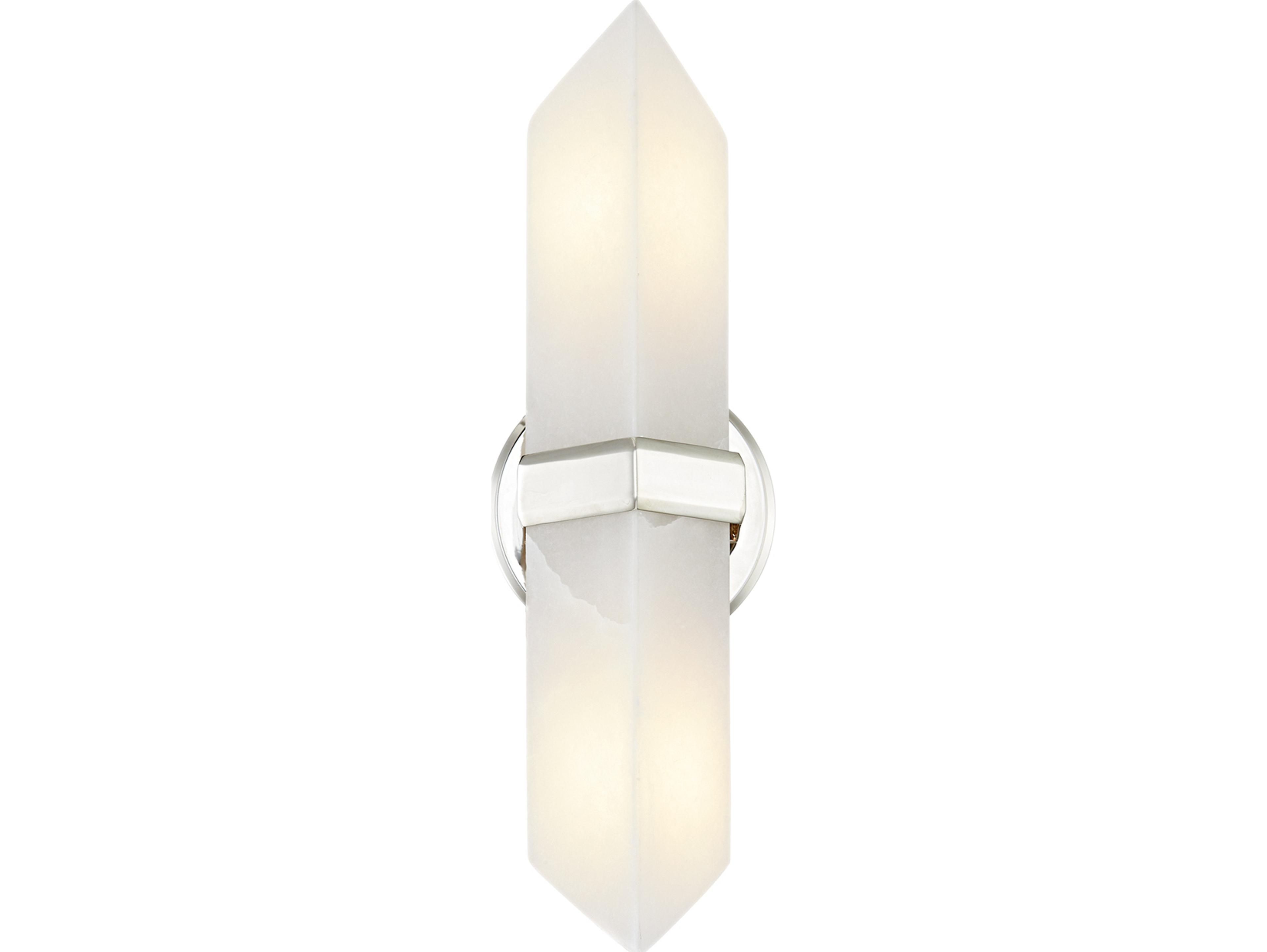 Alora Lighting Valencia 2-Light Polished Nickel Wall Sconce