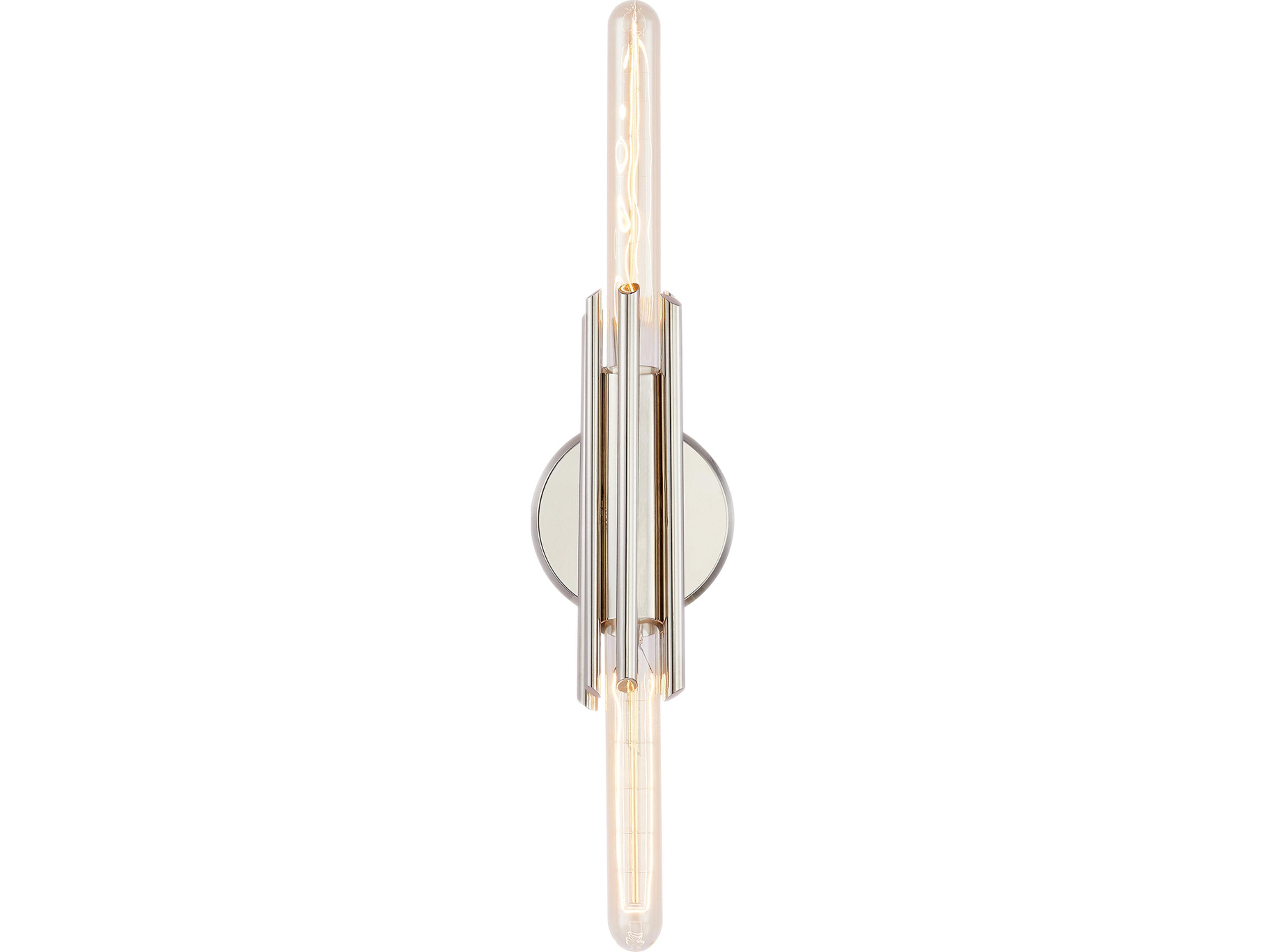 Alora Lighting Torres 2-Light Polished Nickel Wall Sconce