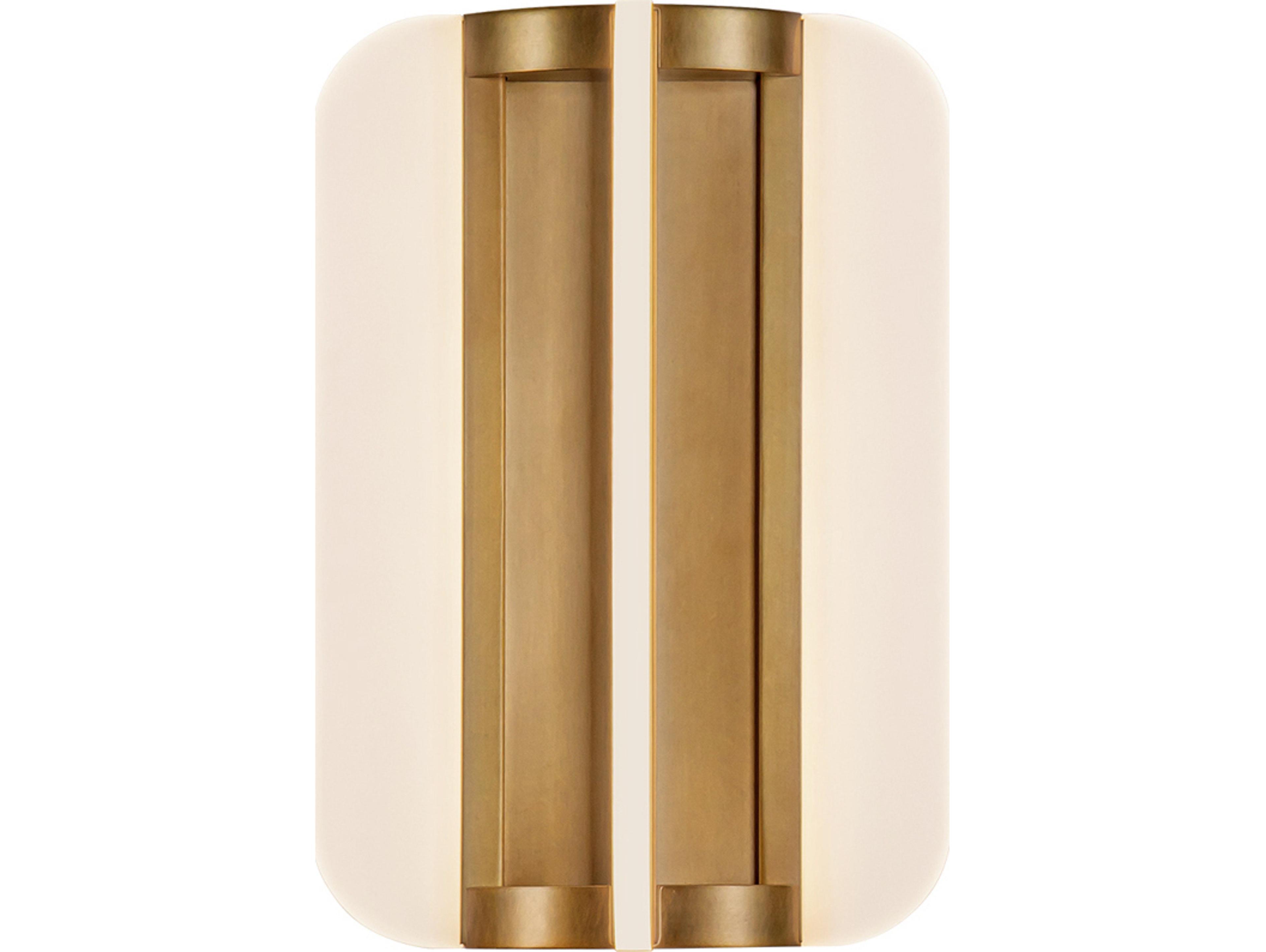 Alora Lighting Anders Vintage Brass Vanity Light