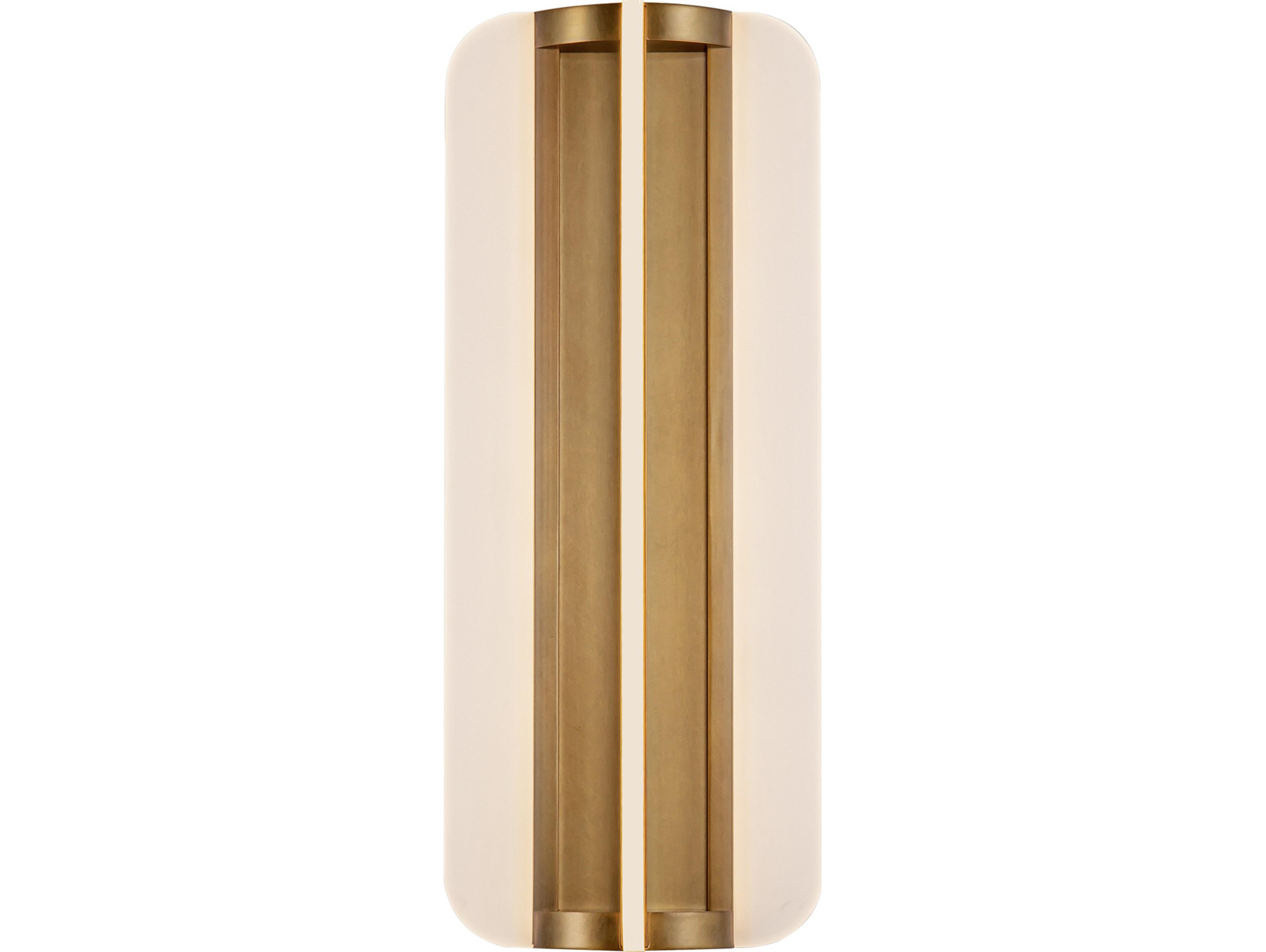Alora Lighting Anders Vintage Brass Vanity Light