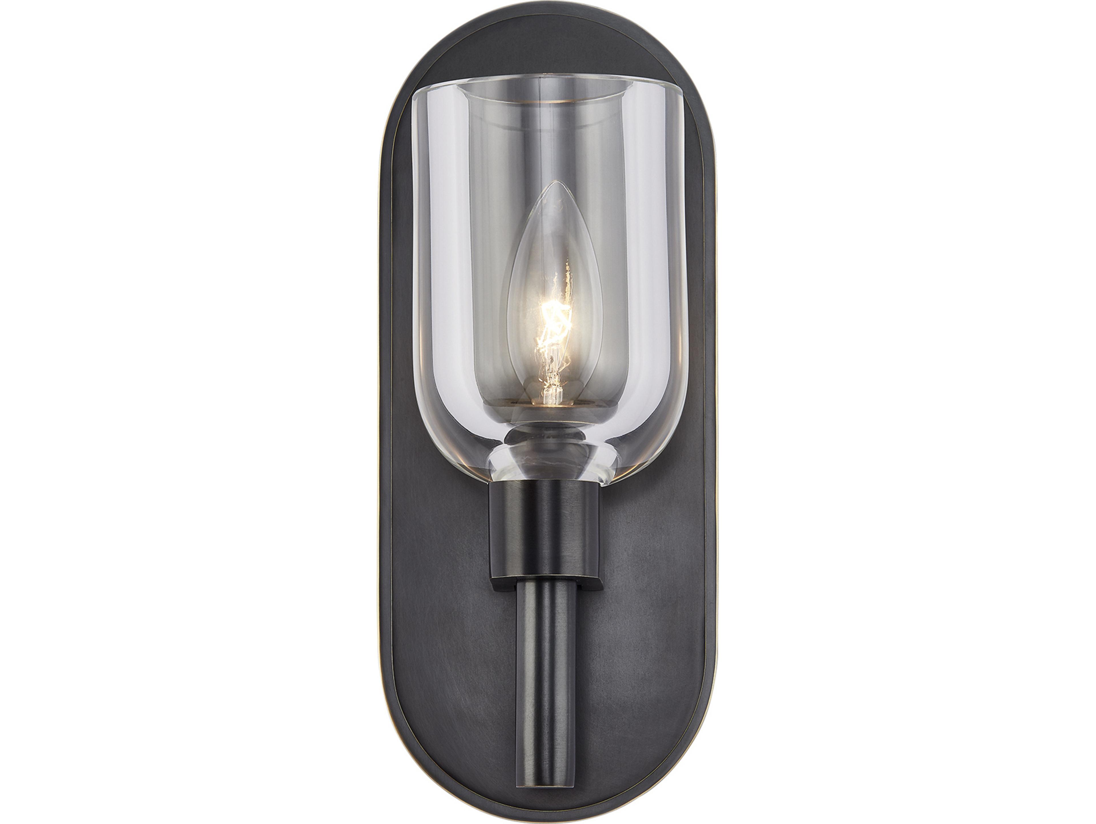 Alora Lighting Lucian 1-Light Urban Bronze Wall Sconce