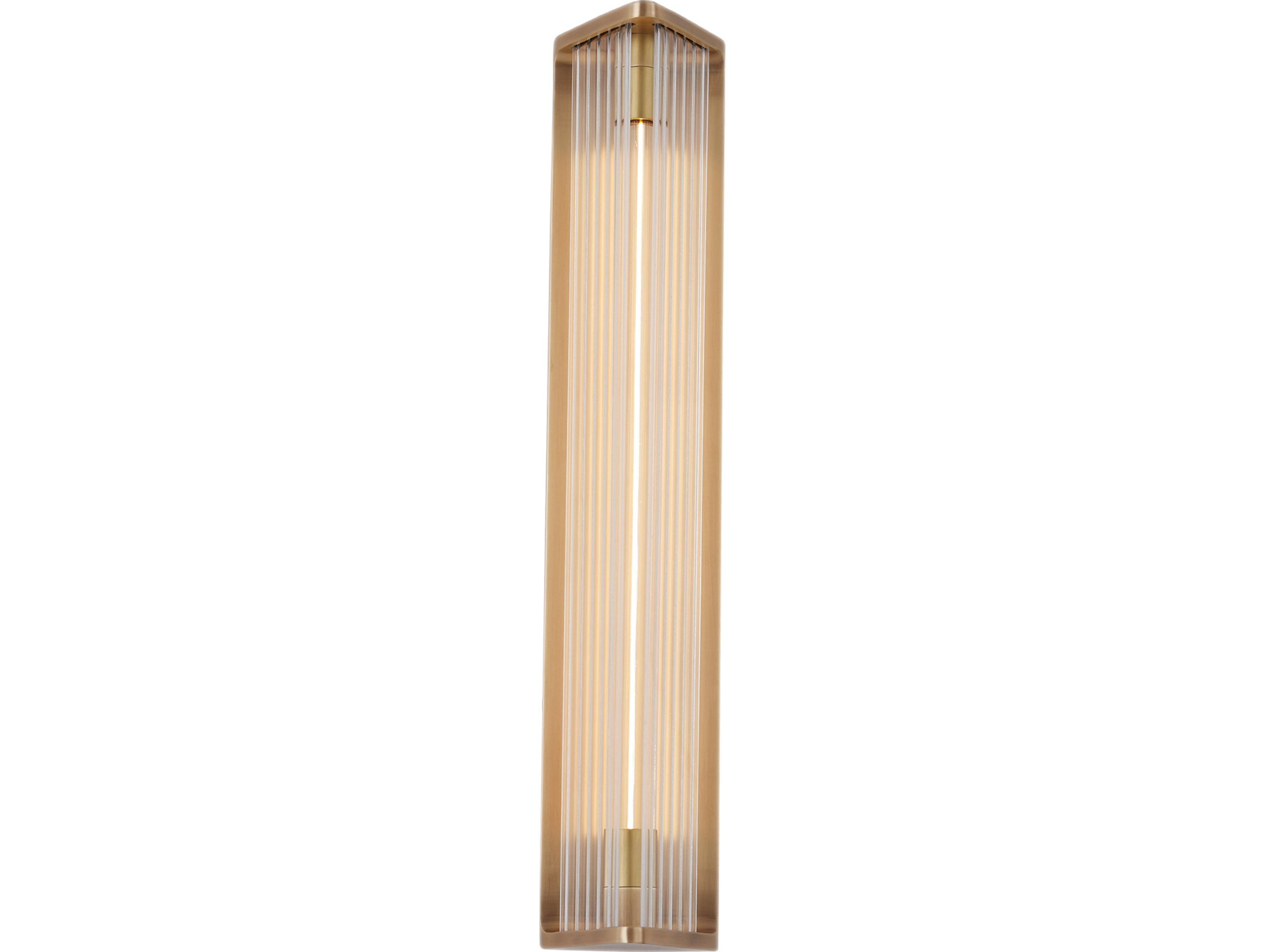 Alora Lighting Sabre Vintage Brass Wall Sconce