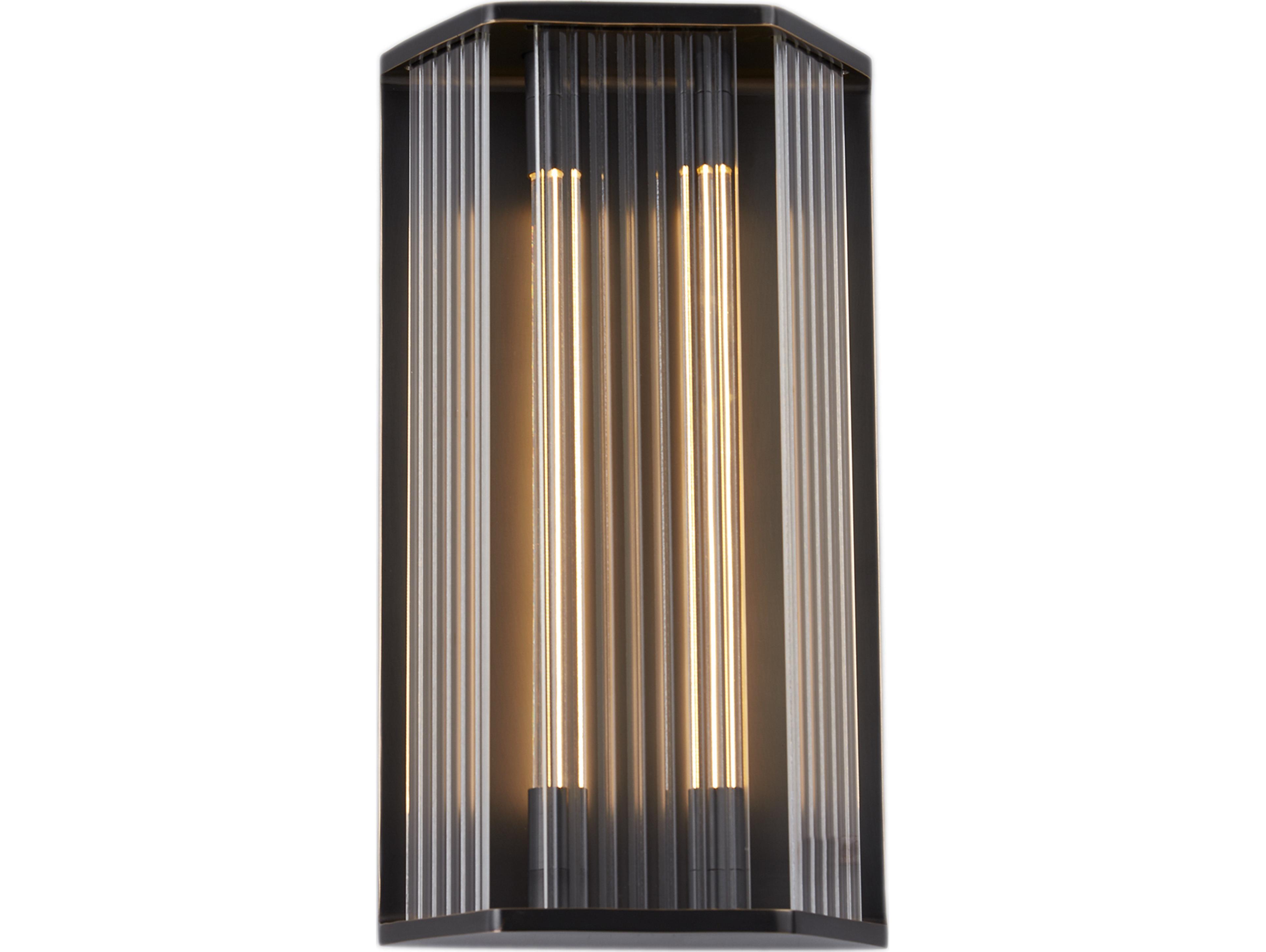 Alora Lighting Sabre Urban Bronze Black Wall Sconce