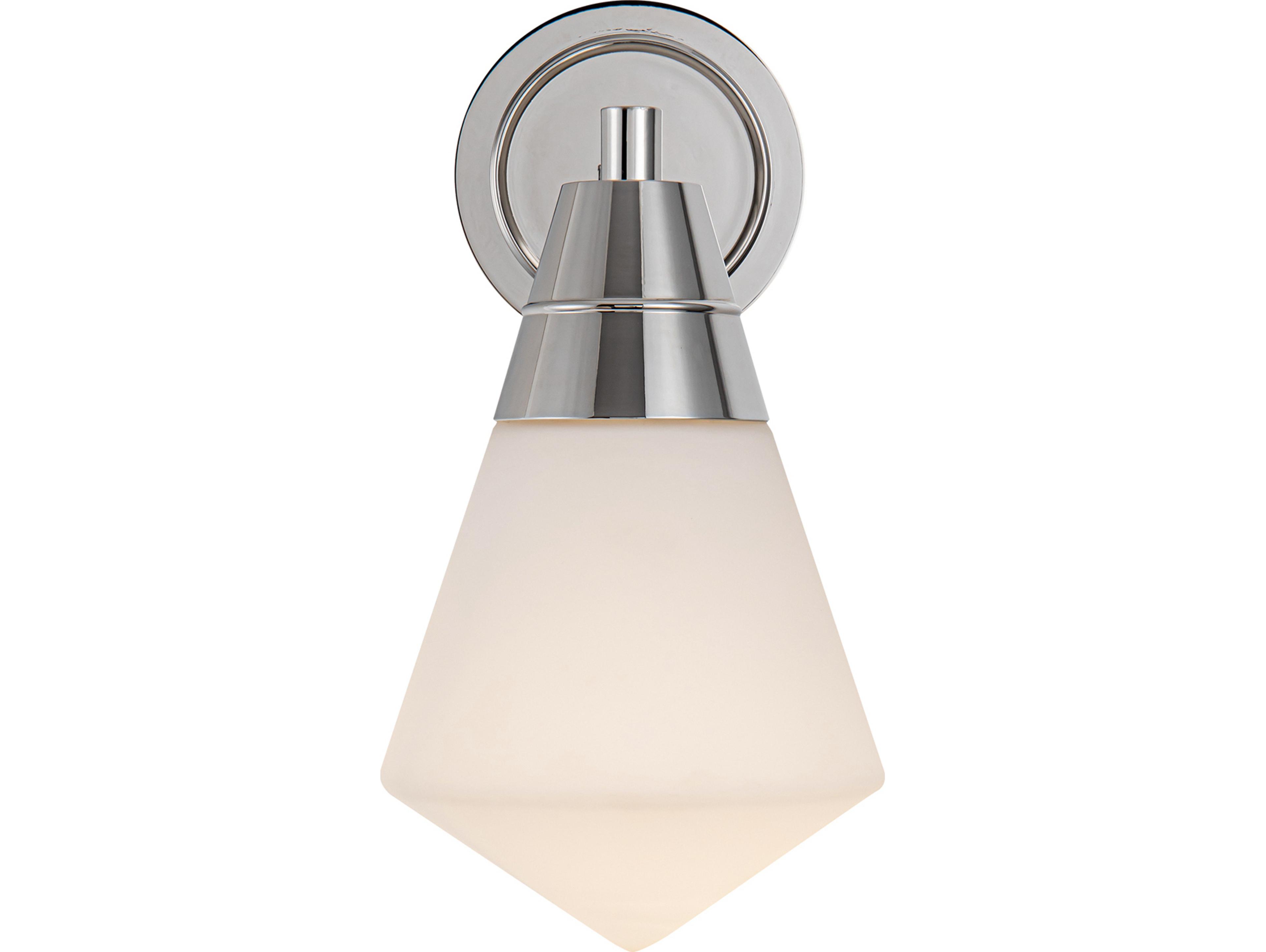 Alora Lighting Willard 1-Light Polished Nickel Wall Sconce