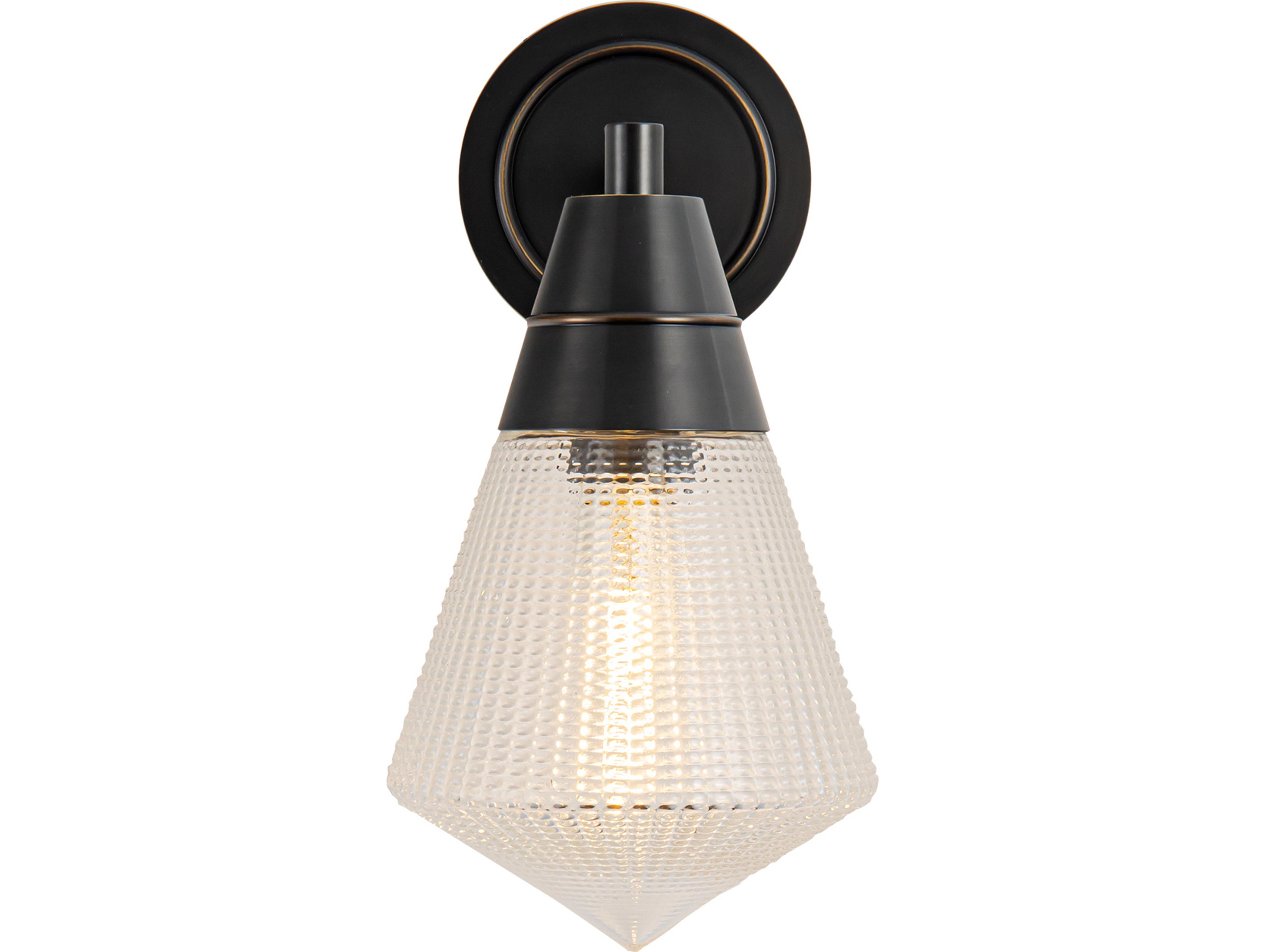 Alora Lighting Willard 1-Light Urban Bronze Wall Sconce